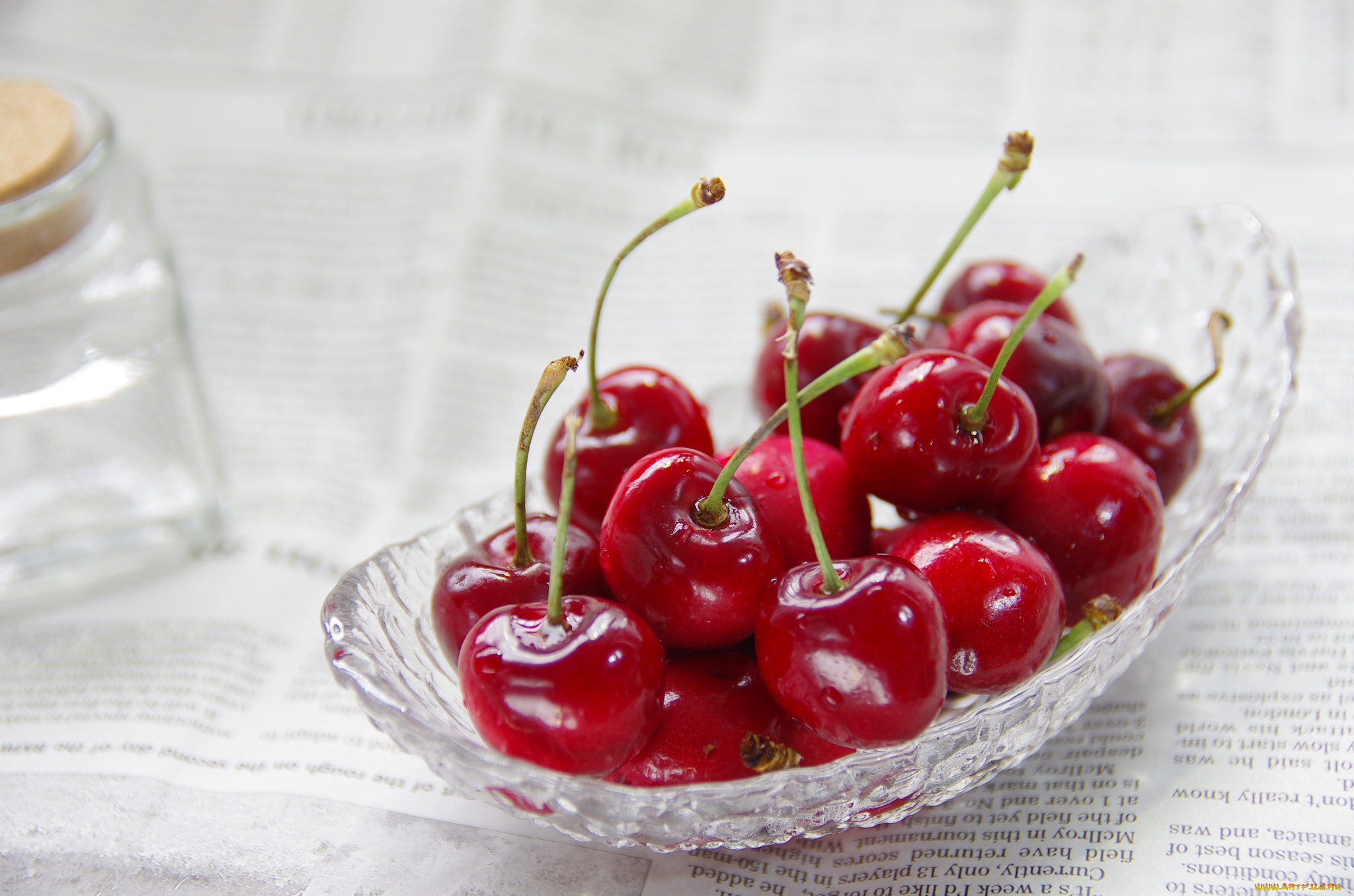 еда, вишня, черешня, вишни