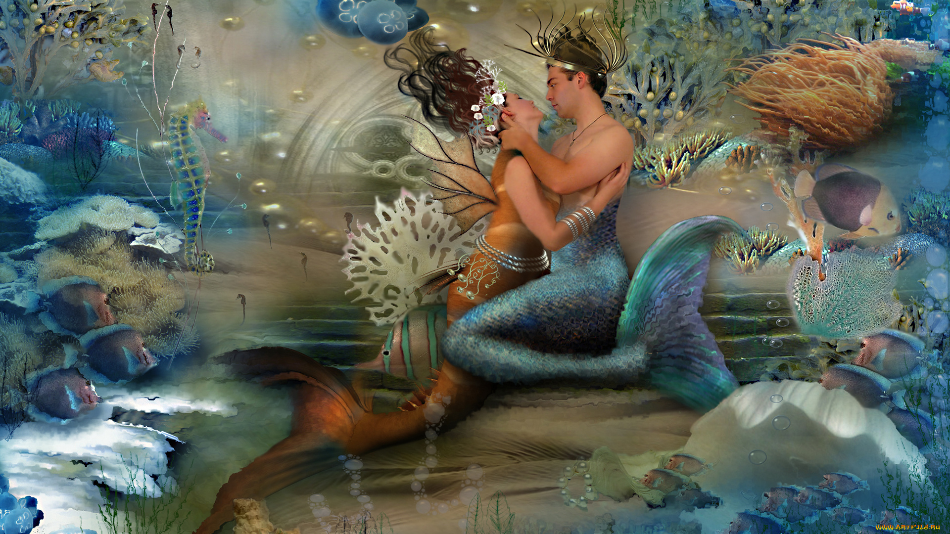 фэнтези, русалки, хвост