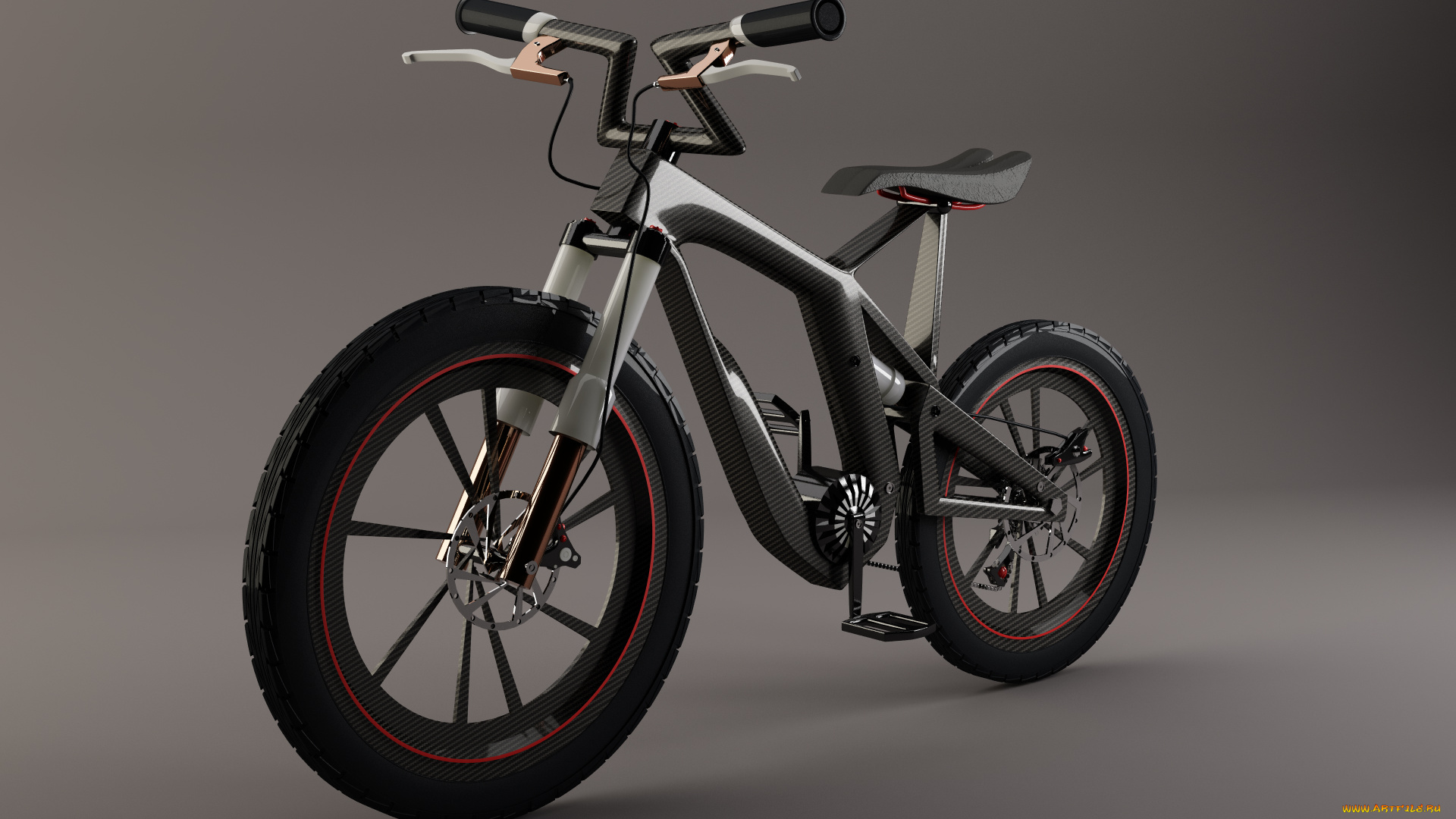 техника, 3d, велосипед