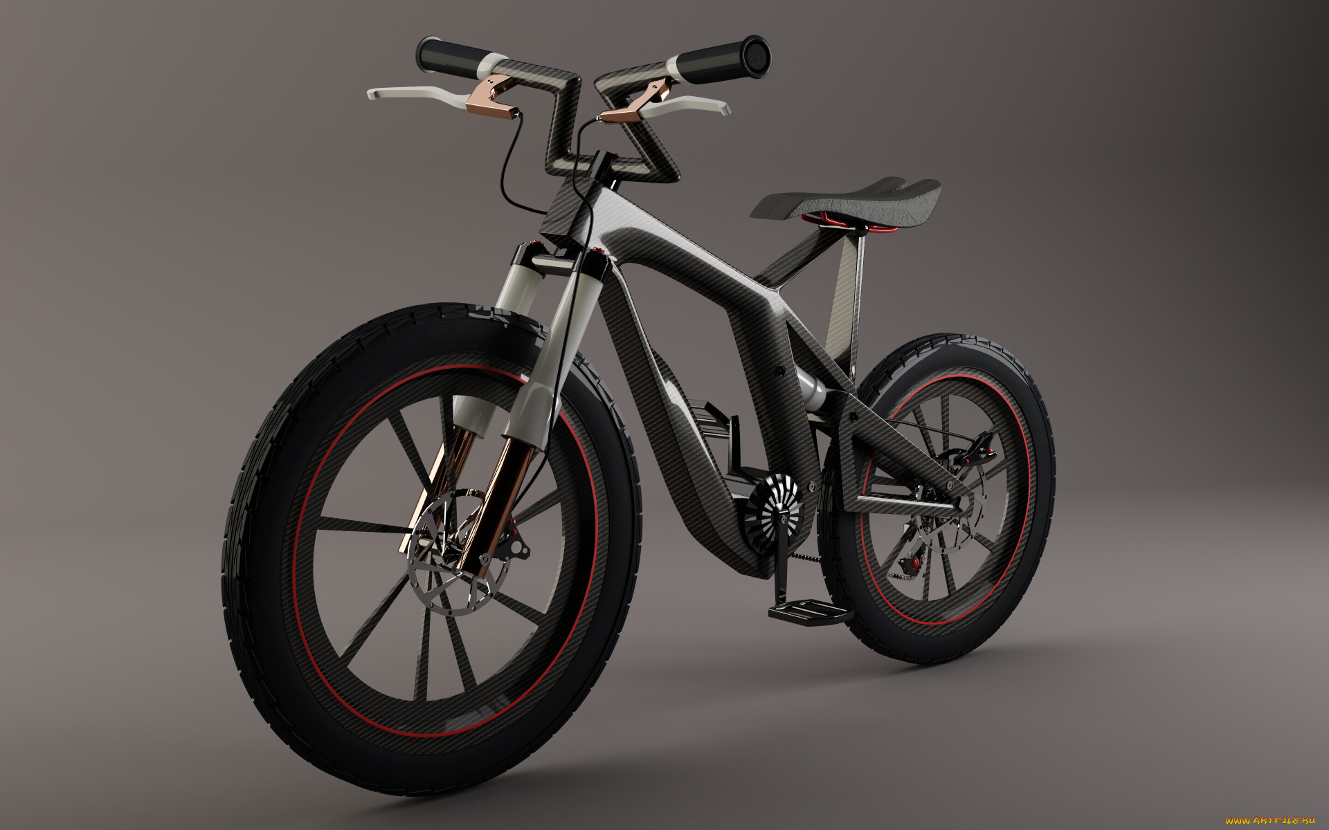техника, 3d, велосипед