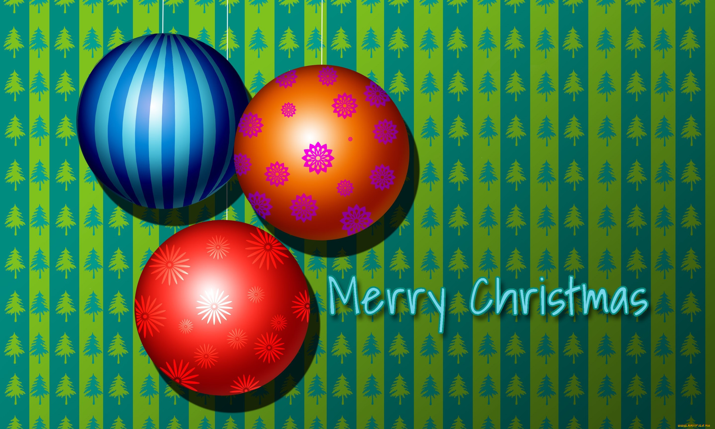 праздничные, векторная, графика, , новый, год, шары