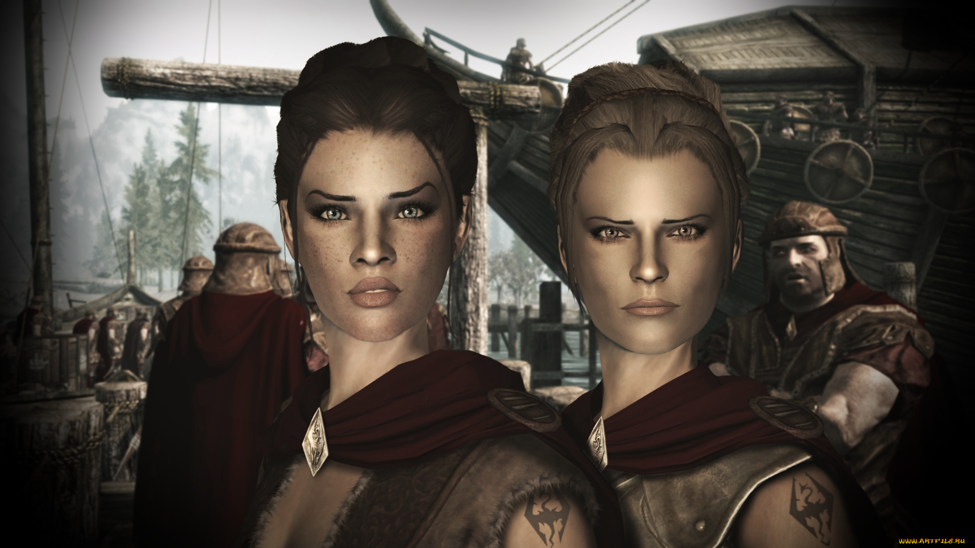 3д, графика, фантазия, , fantasy, мужчина, взгляд, девушка