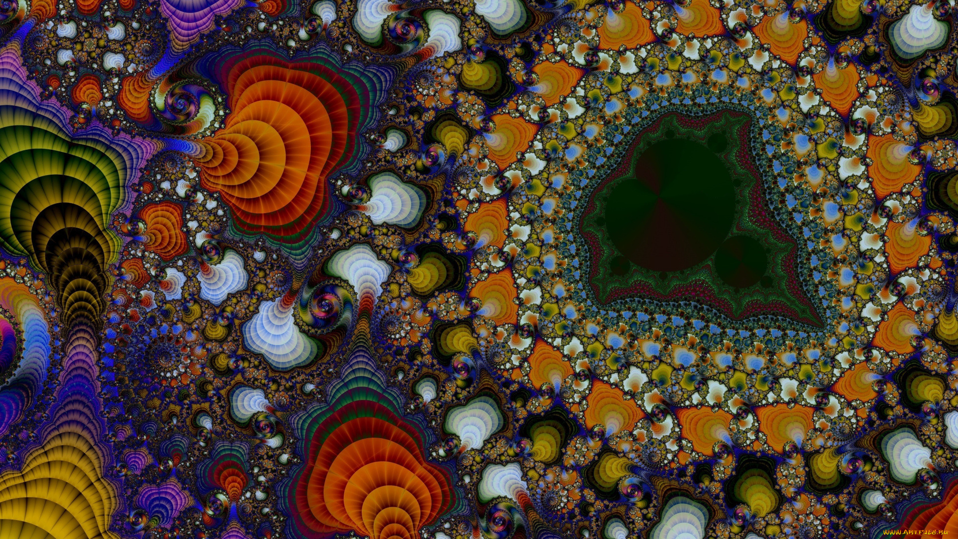 3д, графика, фракталы, , fractal, цвета, фон, узор