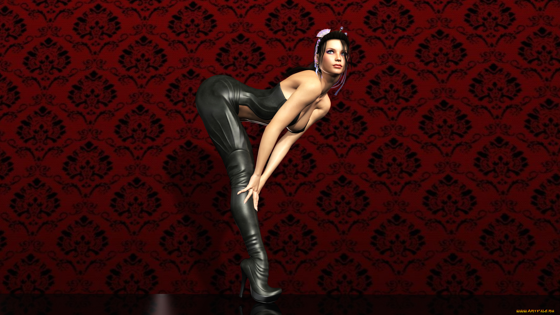 3д, графика, люди, , people, фон, взгляд, девушка