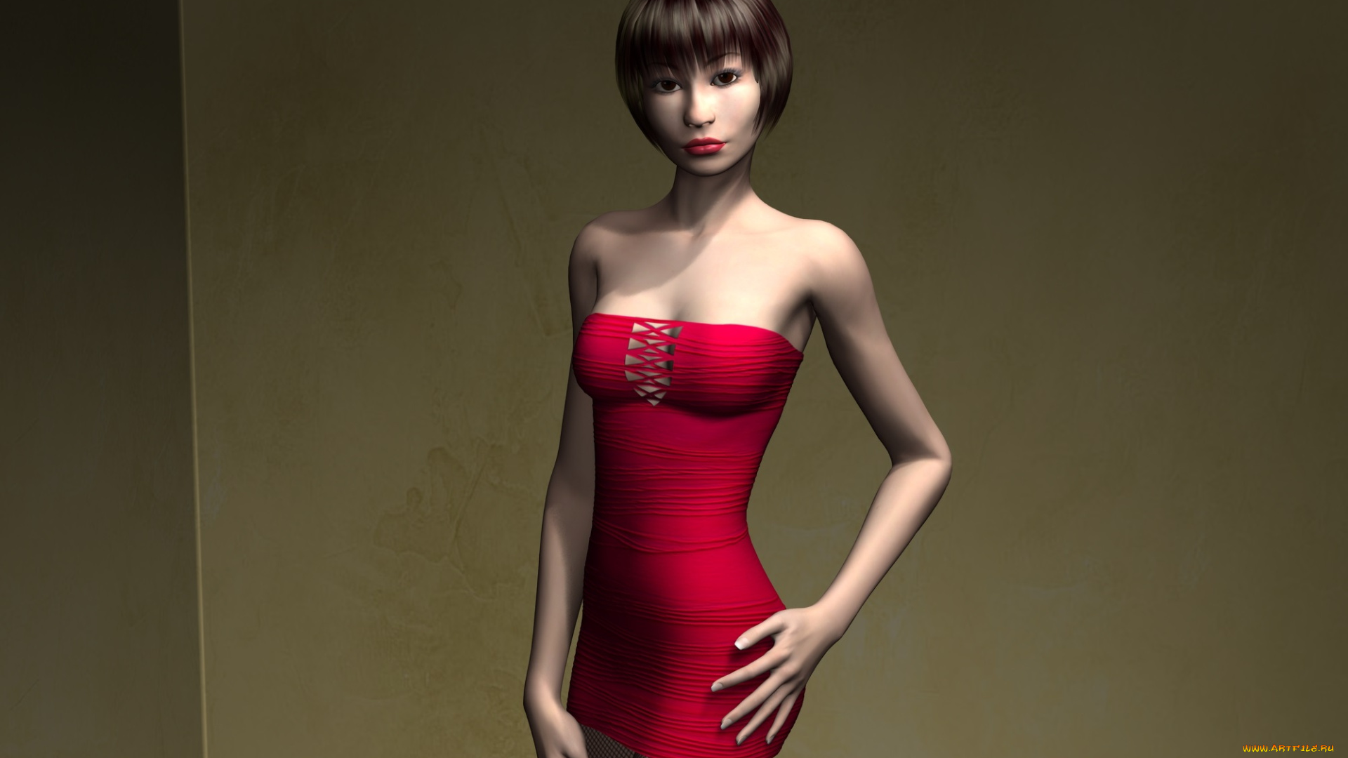 3д, графика, люди, , people, фон, взгляд, девушка