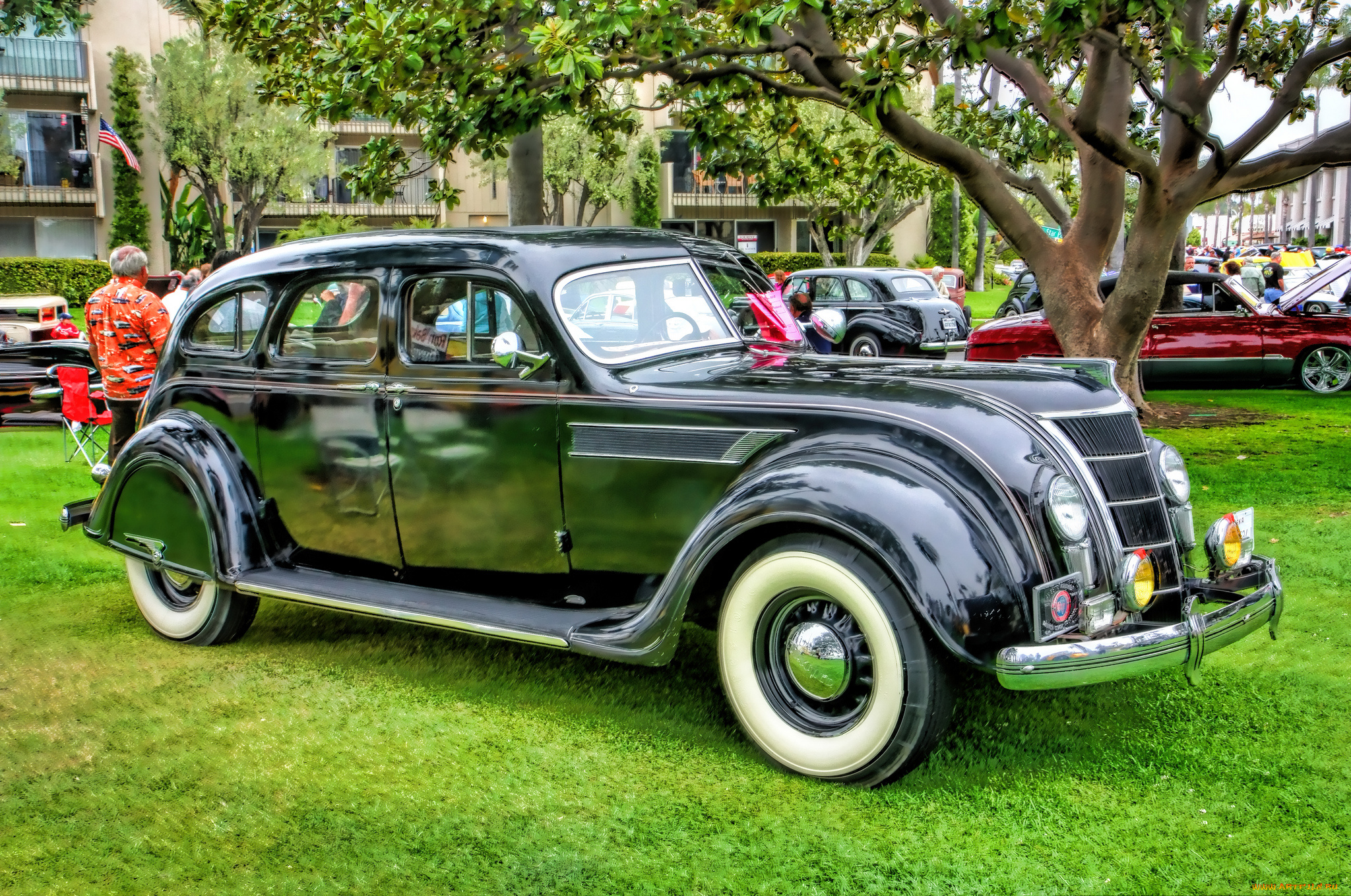 1935, chrysler, airflow, автомобили, выставки, и, уличные, фото, автошоу, выставка
