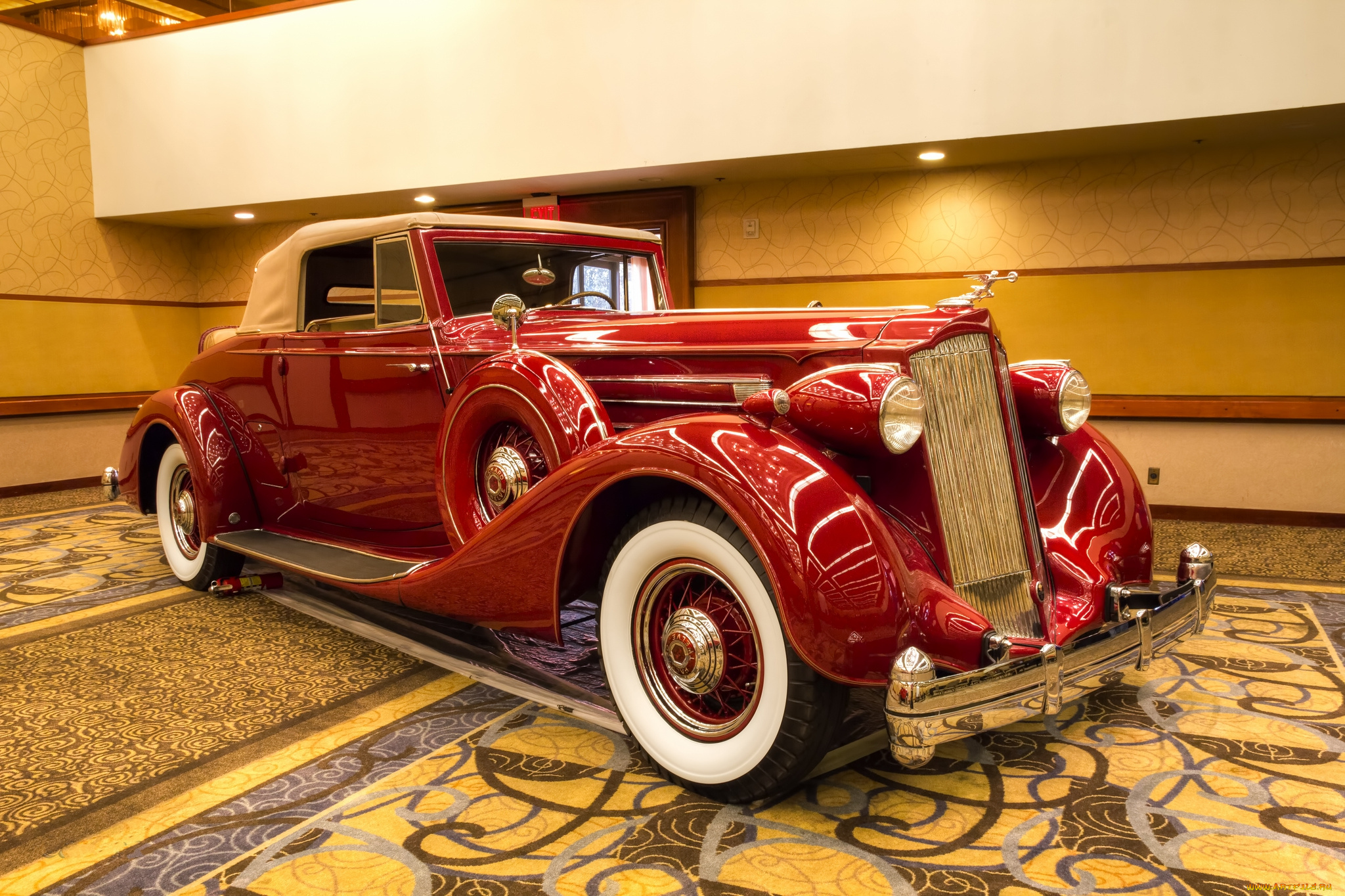 1936, packard, автомобили, выставки, и, уличные, фото, автошоу, выставка