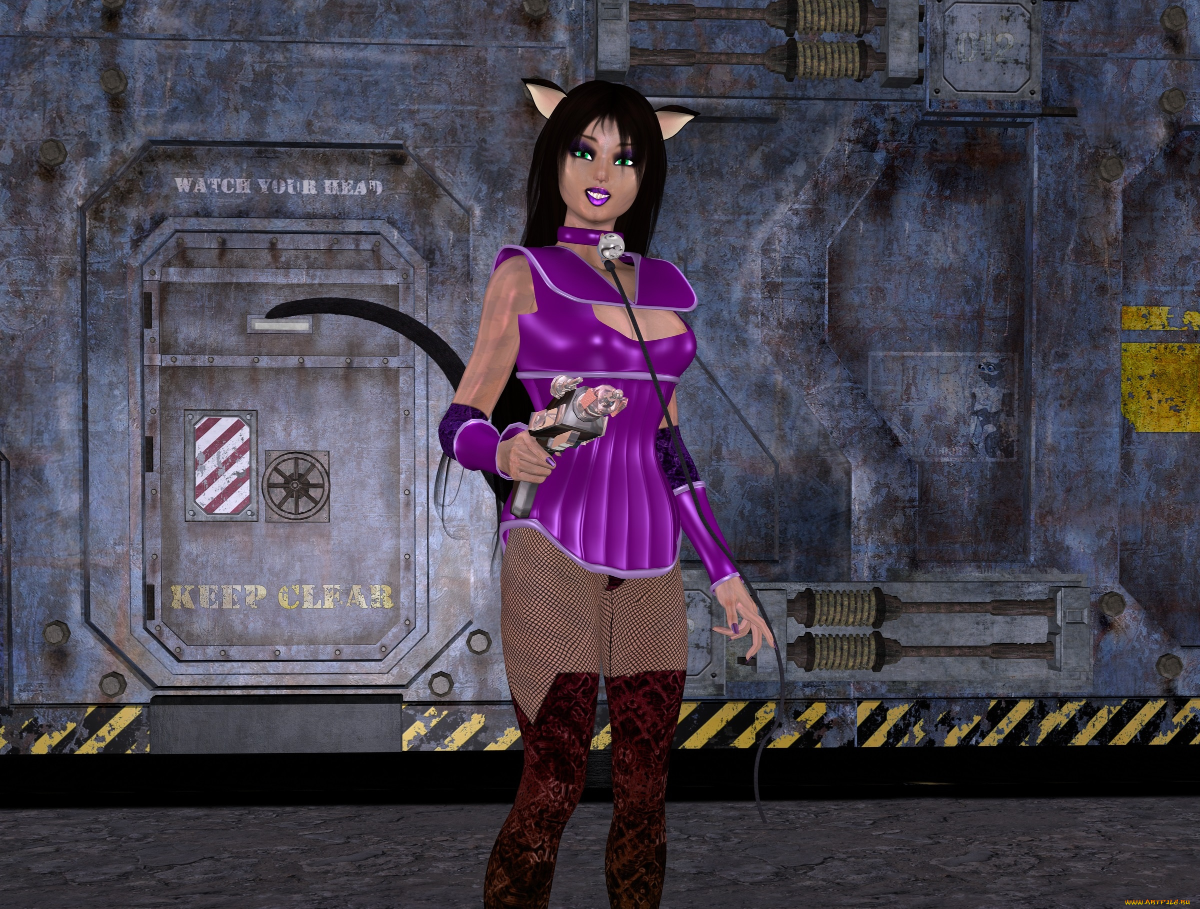 3д, графика, эльфы, , elves, оружие, фон, взгляд, эльфийка