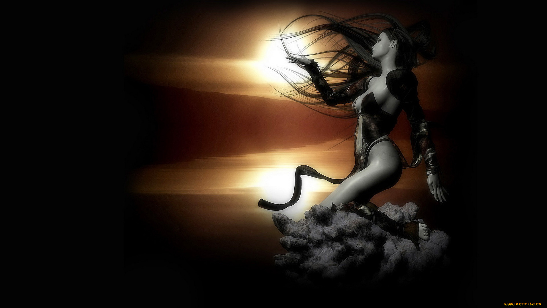 3д, графика, люди, , people, фон, девушка