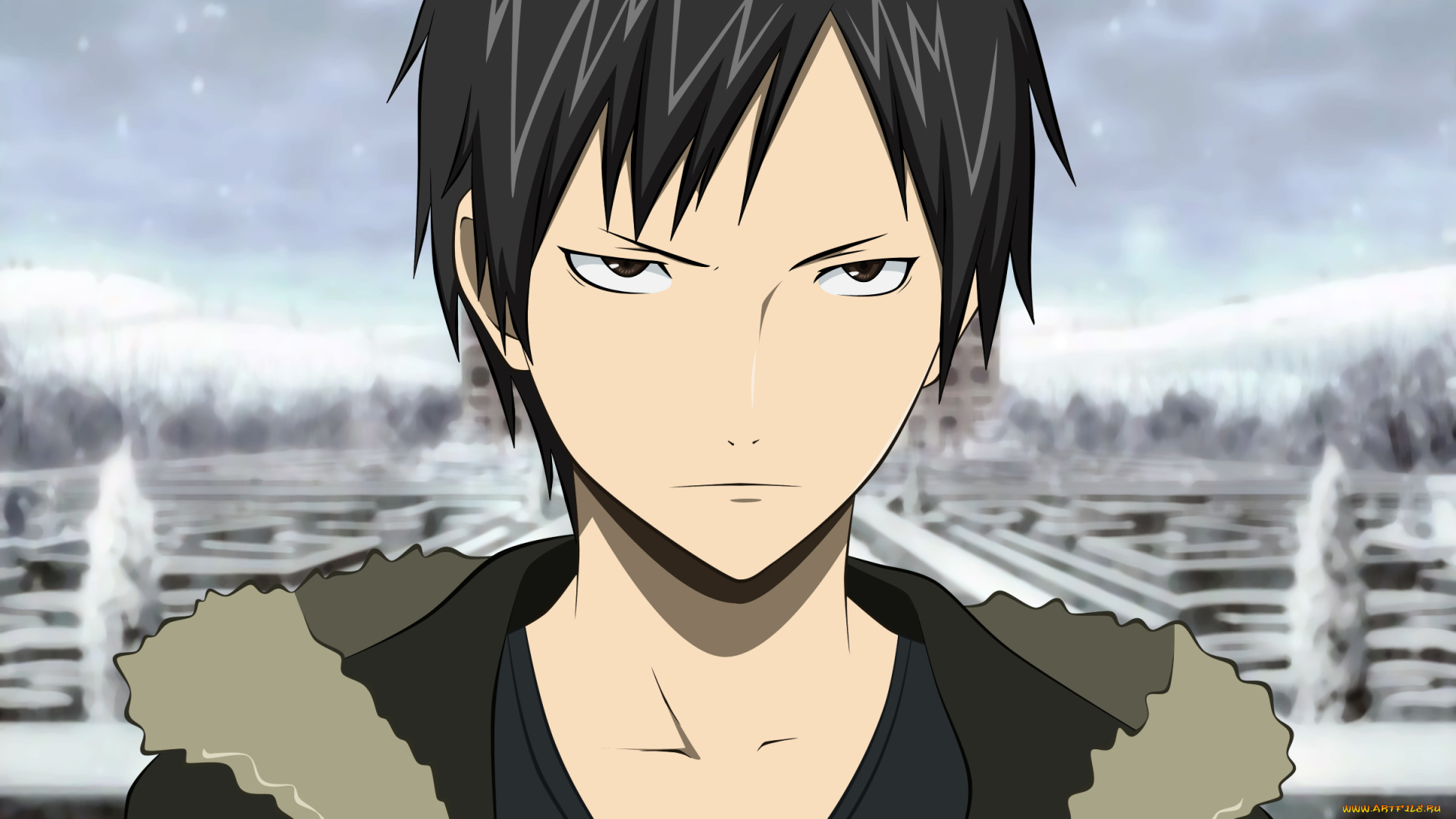 аниме, durarara, изая, орихара