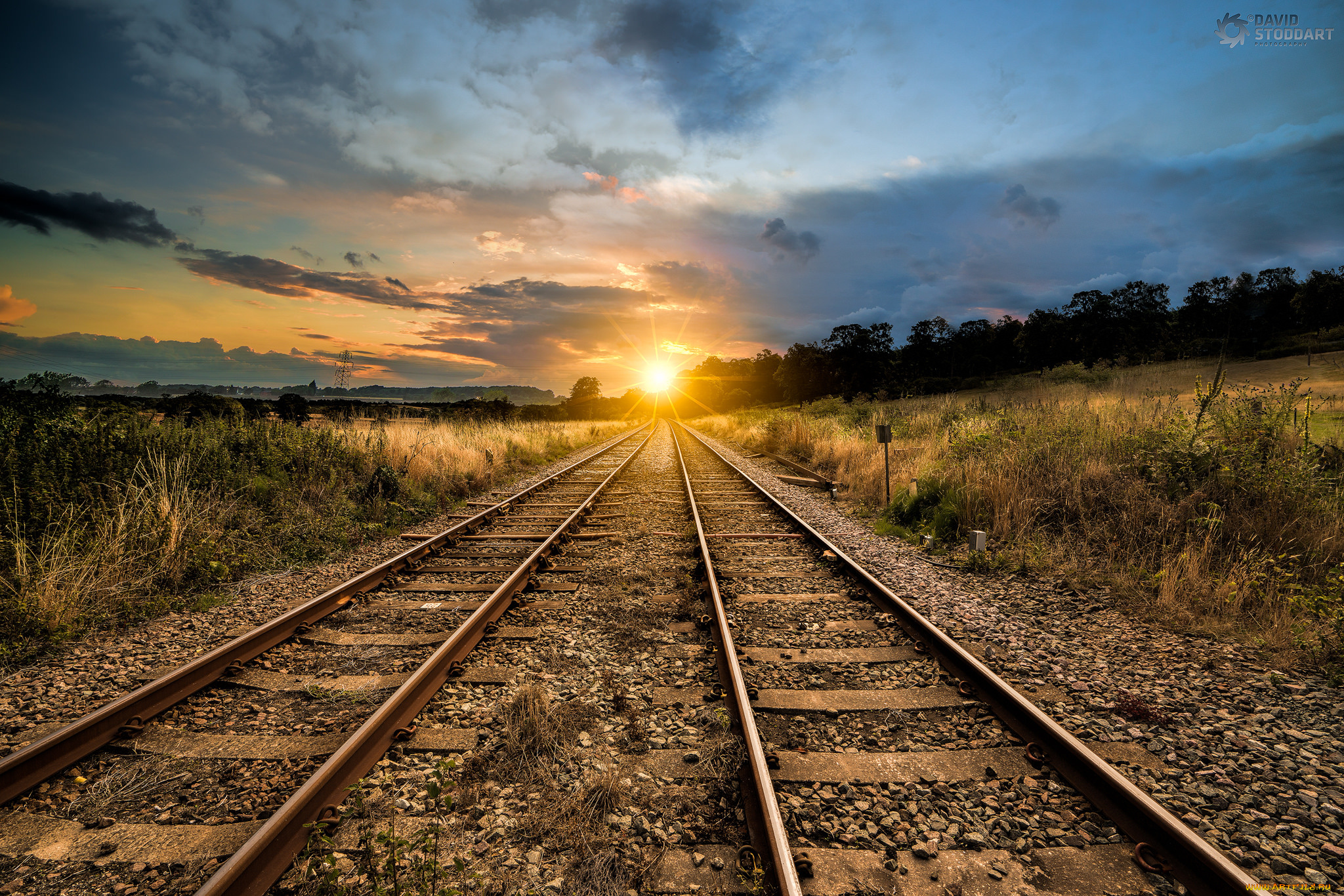 разное, транспортные, средства, и, магистрали, рассвет