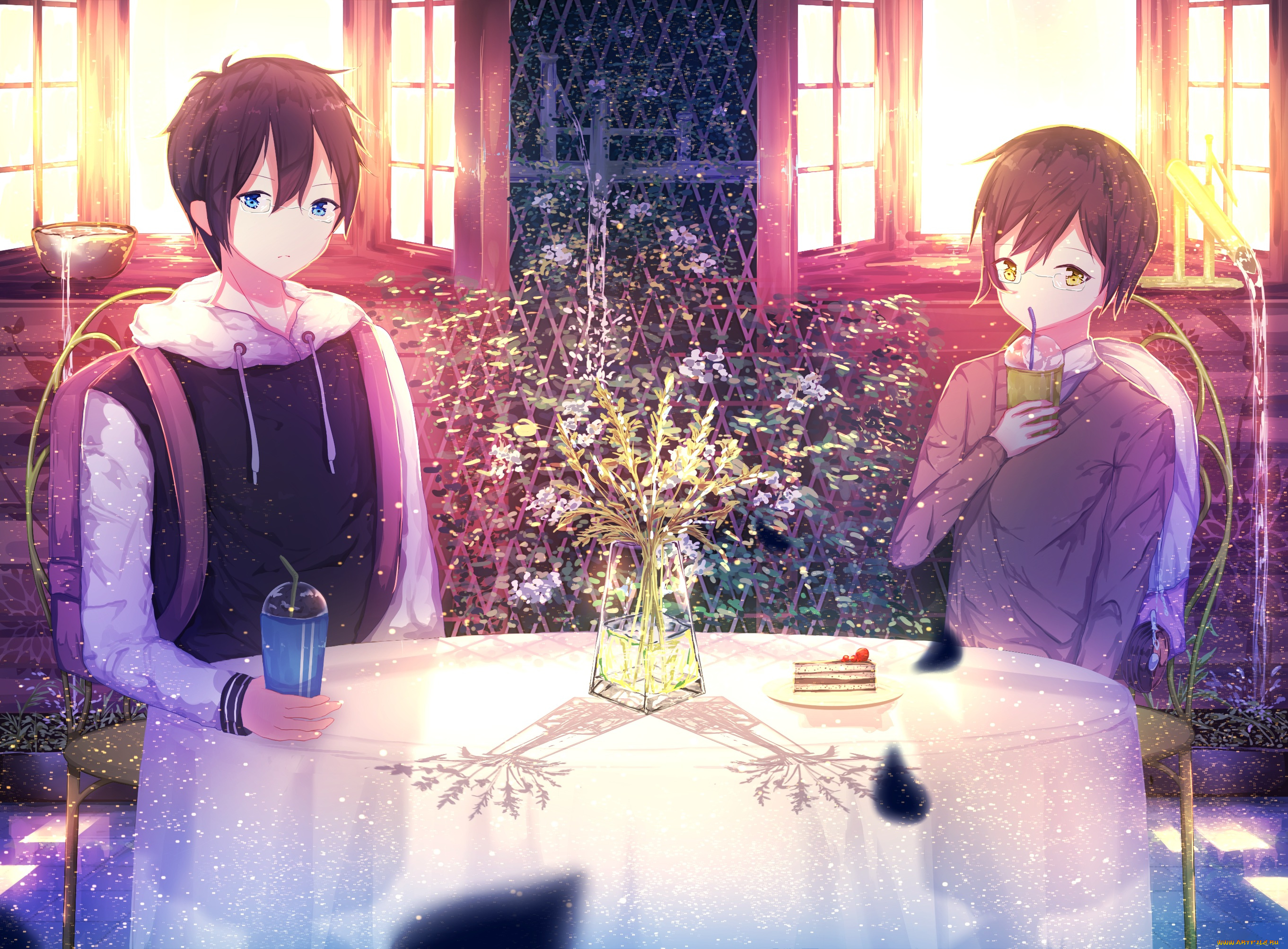 аниме, unknown, , другое, арт, парни