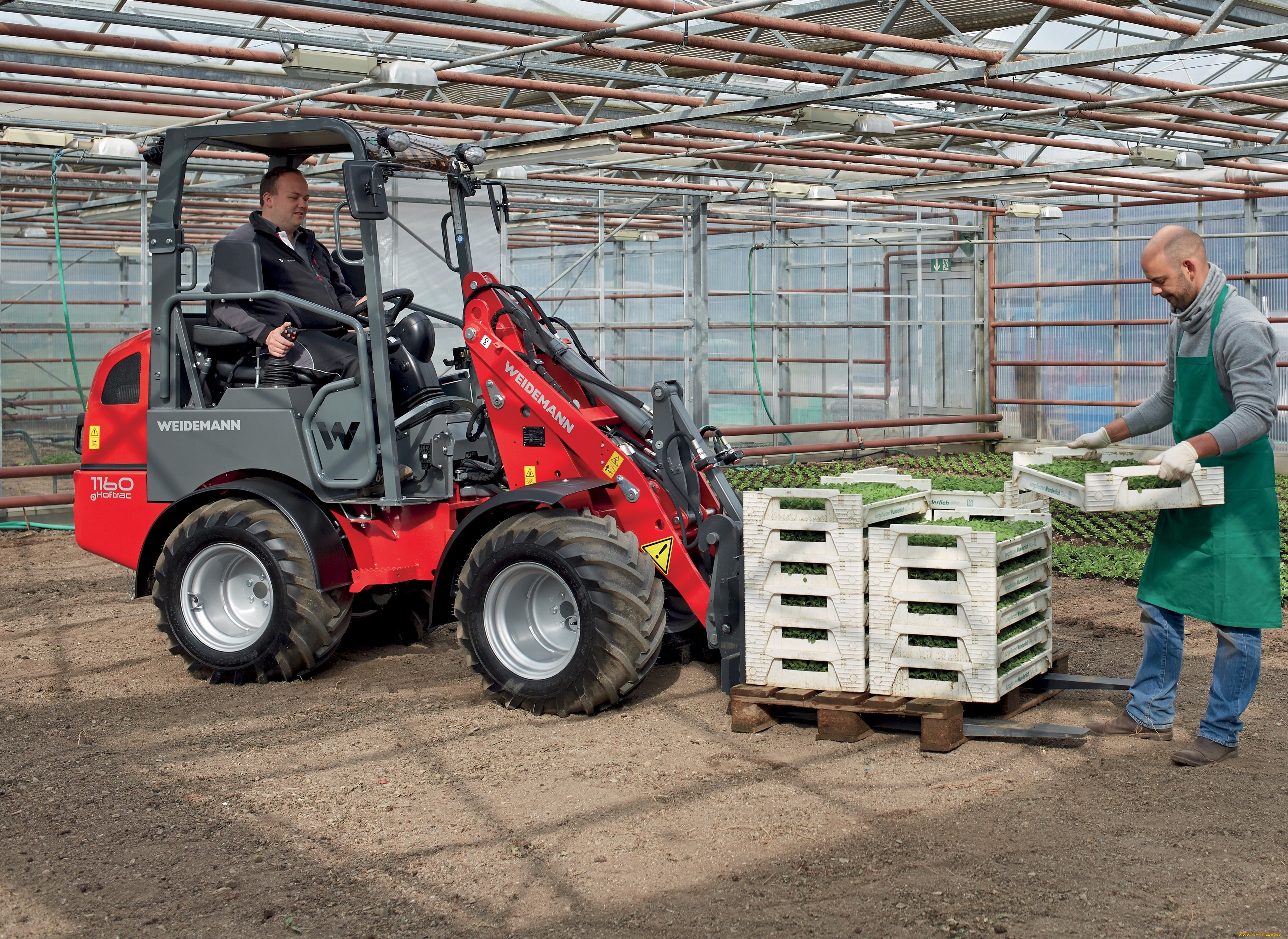 техника, фронтальные, погрузчики, weidemann