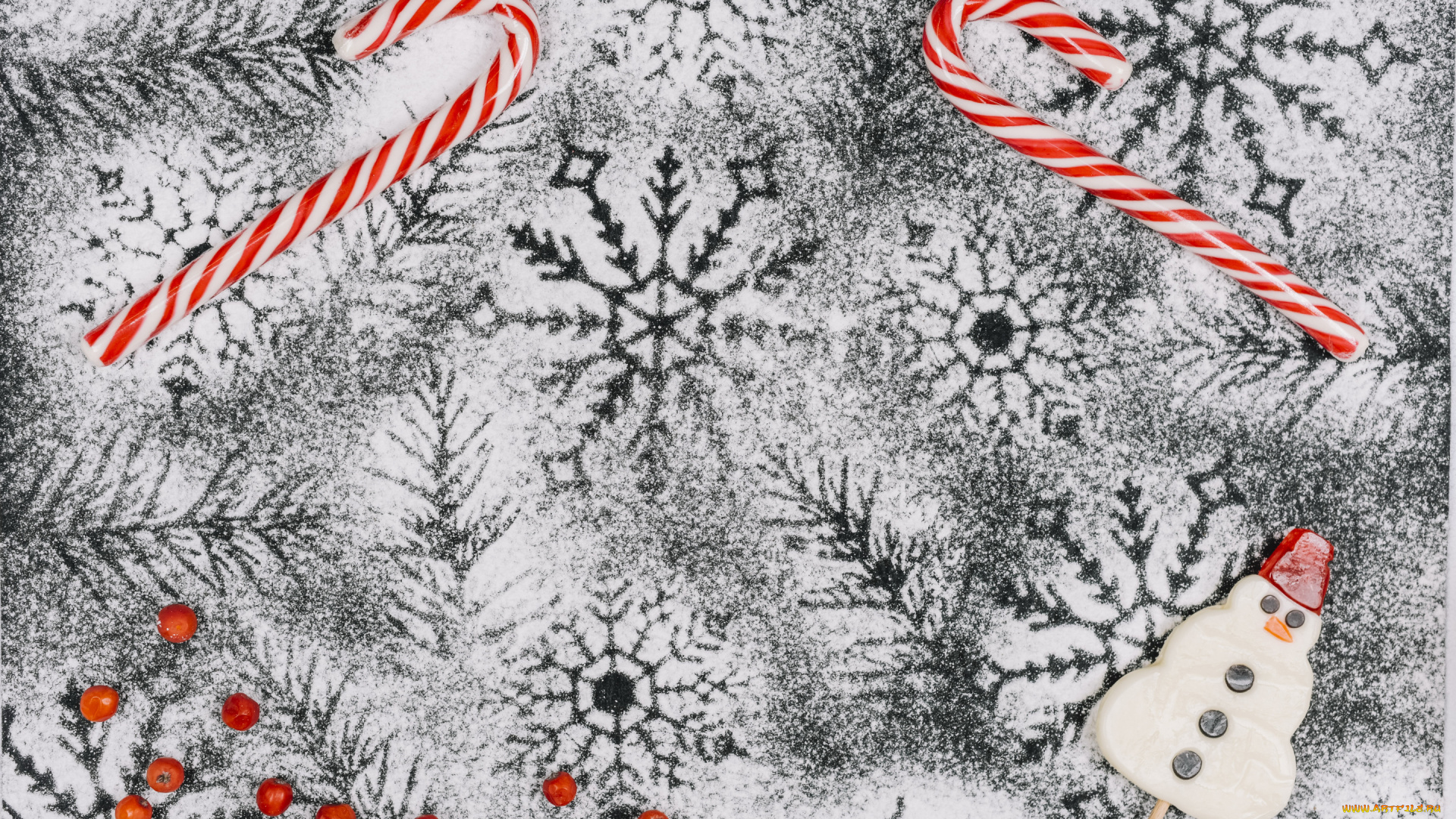 праздничные, угощения, фон, конфеты