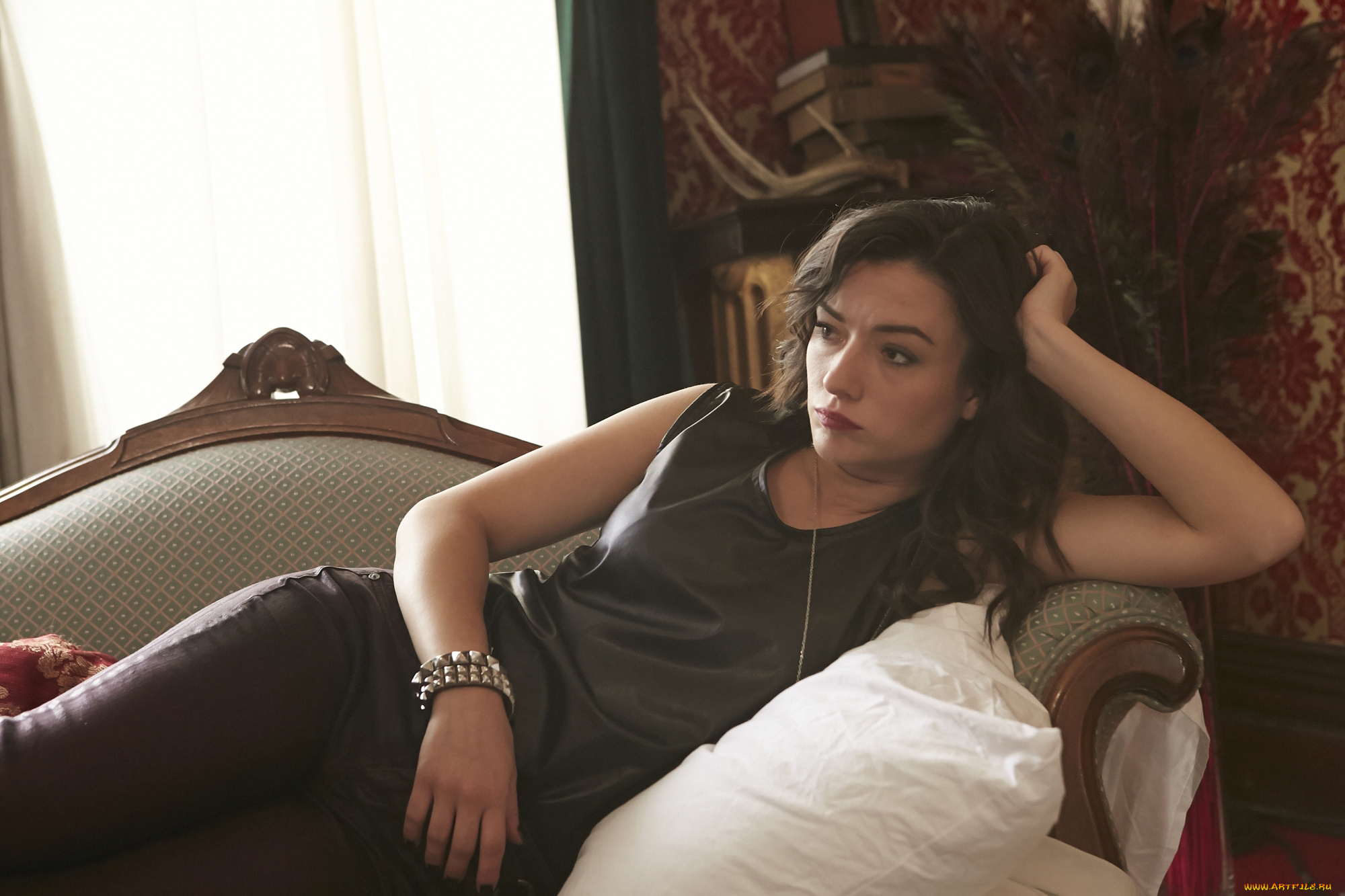 девушка, девушки, -unsort, , брюнетки, темноволосые, модель, natasha, negovanlis