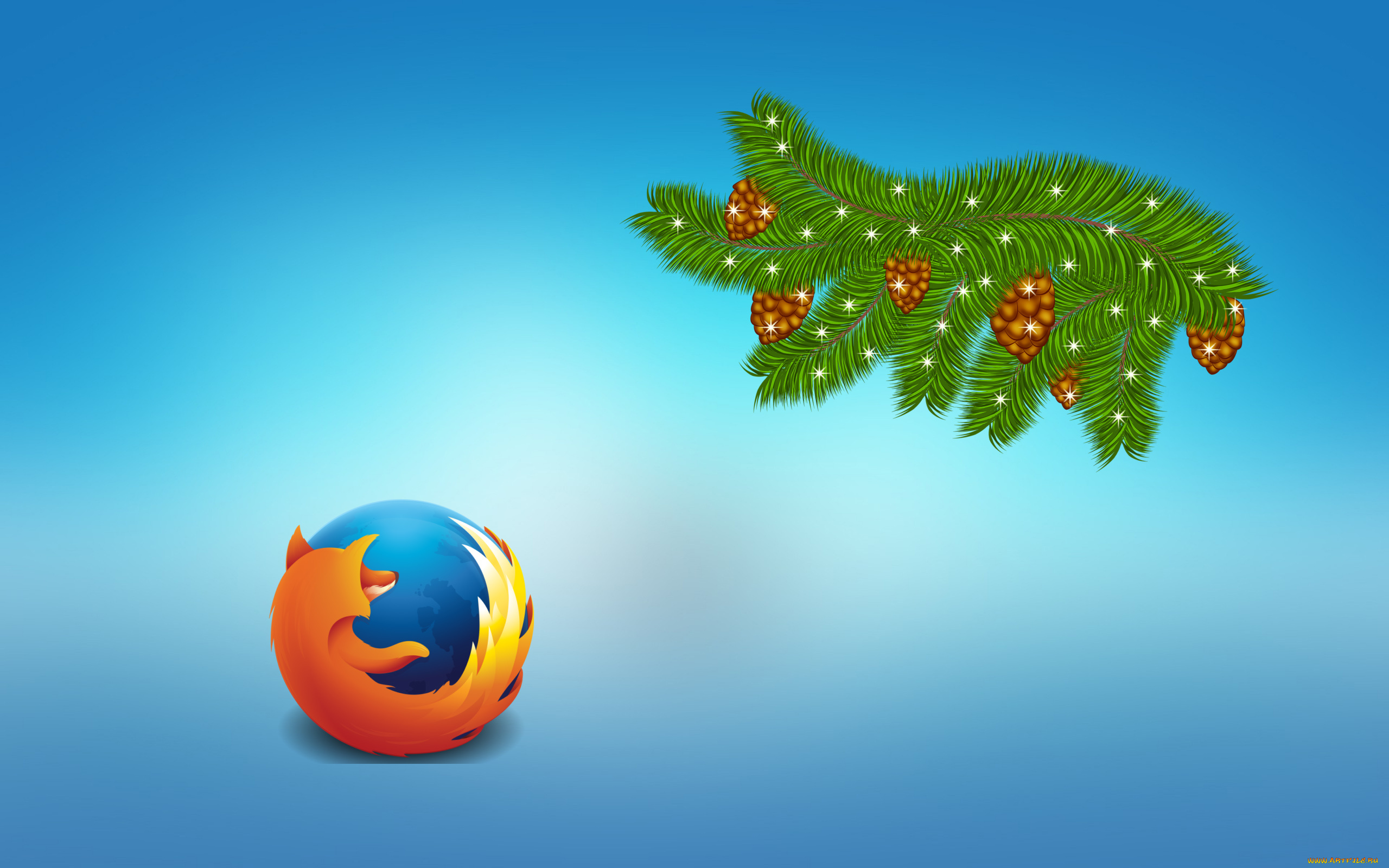 компьютеры, mozilla, firefox, логотип, фон