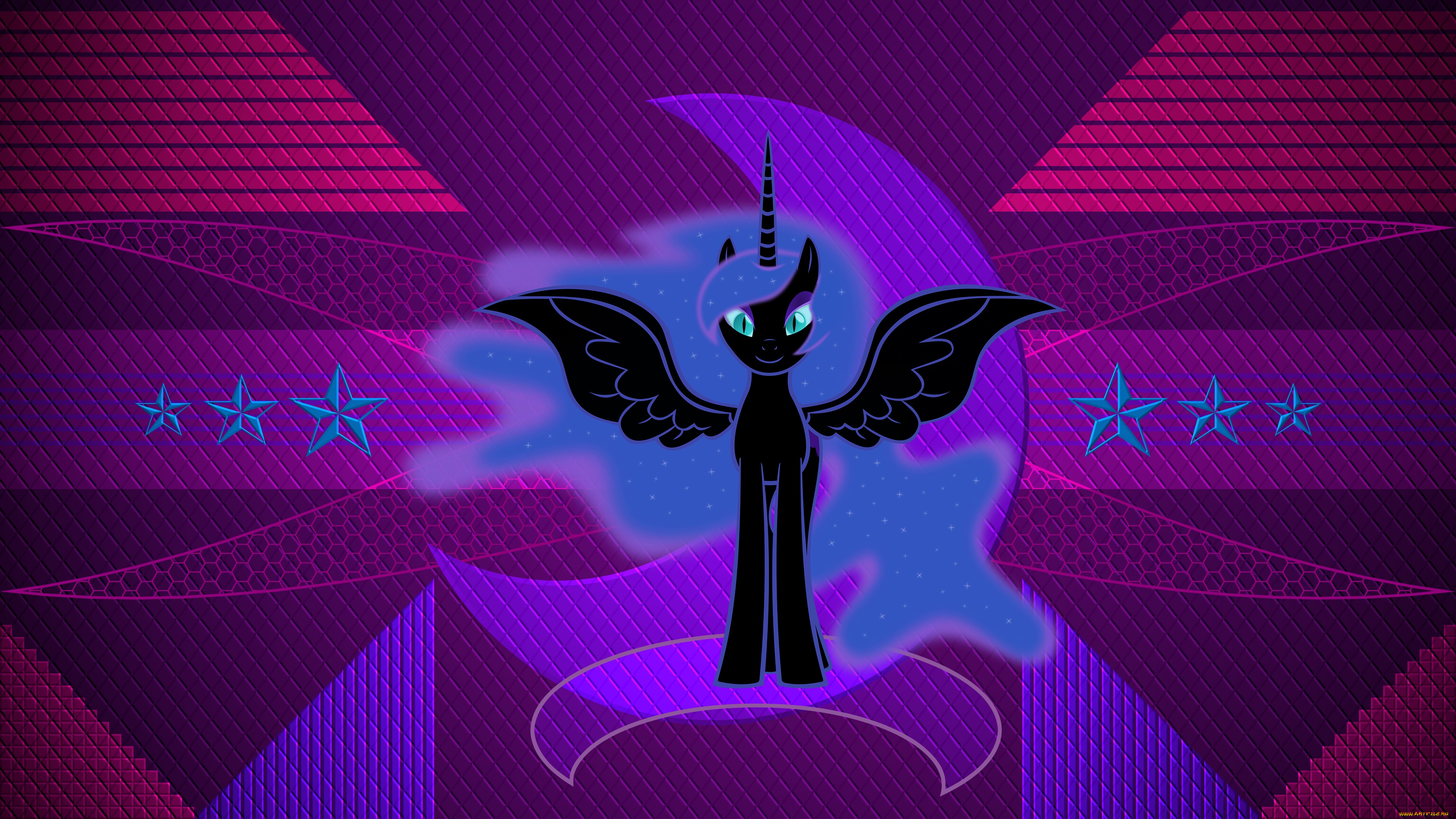 мультфильмы, my, little, pony, фон, пони