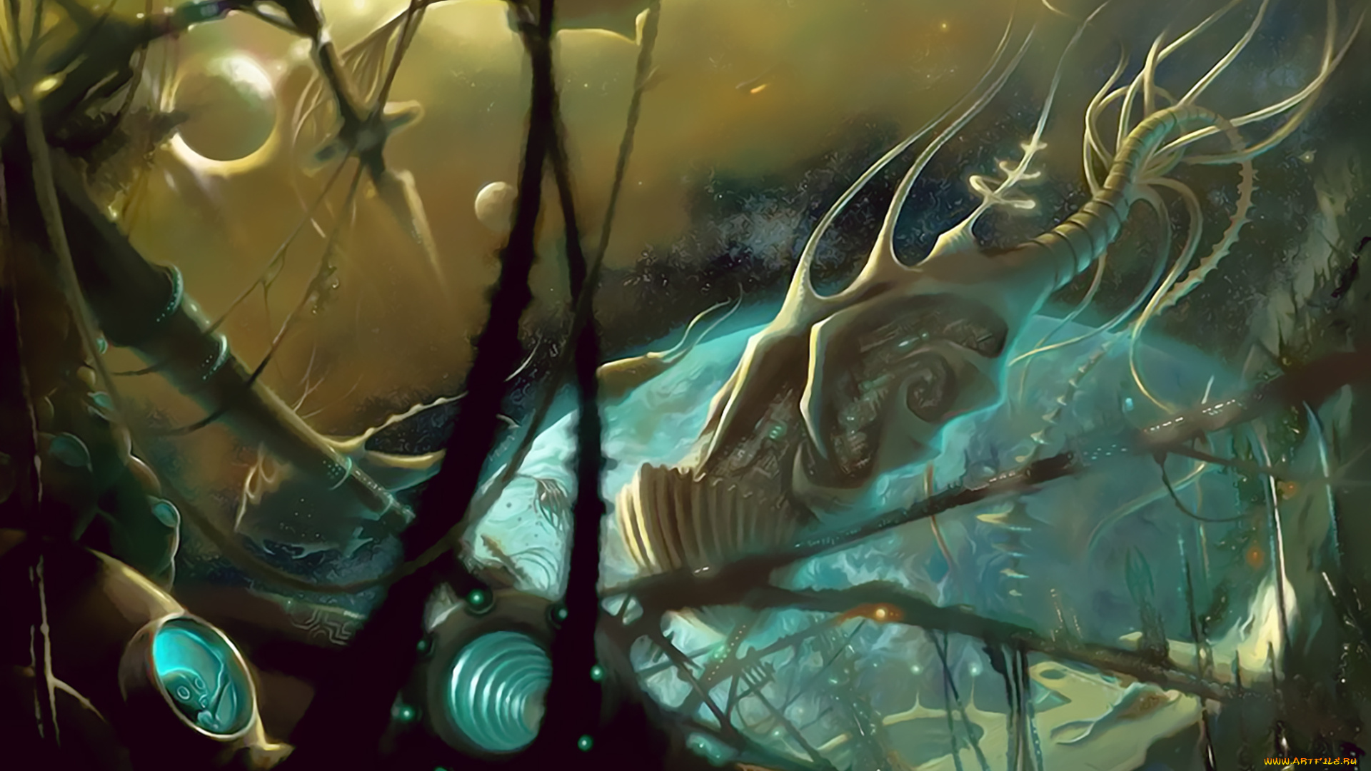 календари, фэнтези, 2019, calendar, водоем