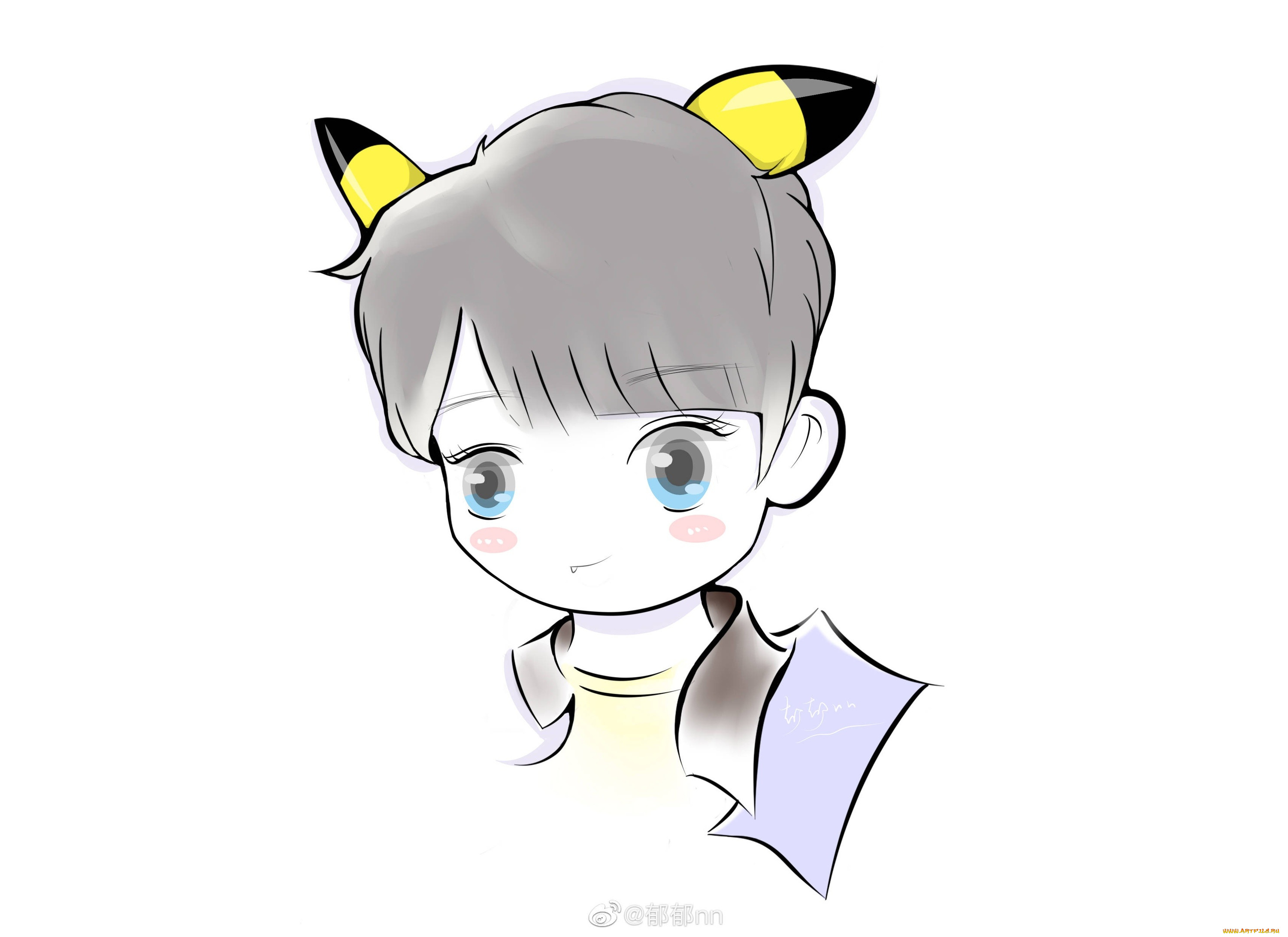 аниме, pokemon, ван, хаосюань, wang, hao, xuan