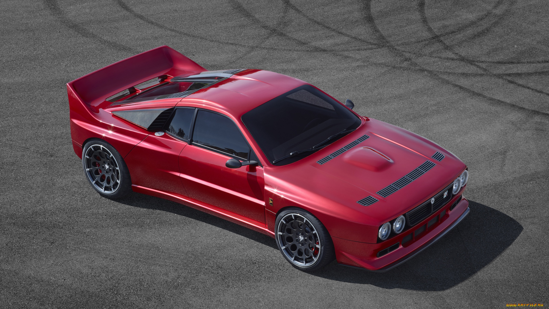 автомобили, lancia, red, front, rally, 2021, evo37, kimera