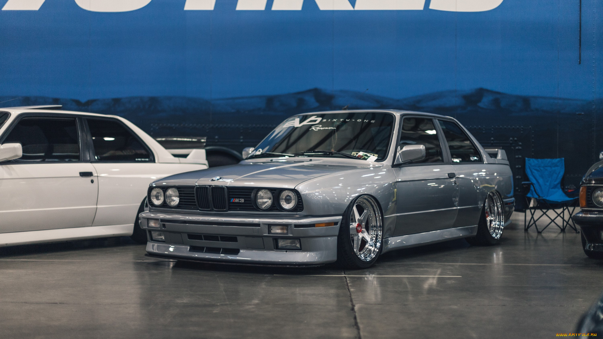 автомобили, выставки, и, уличные, фото, bmw, grey, m3, stance, stancenation, e30