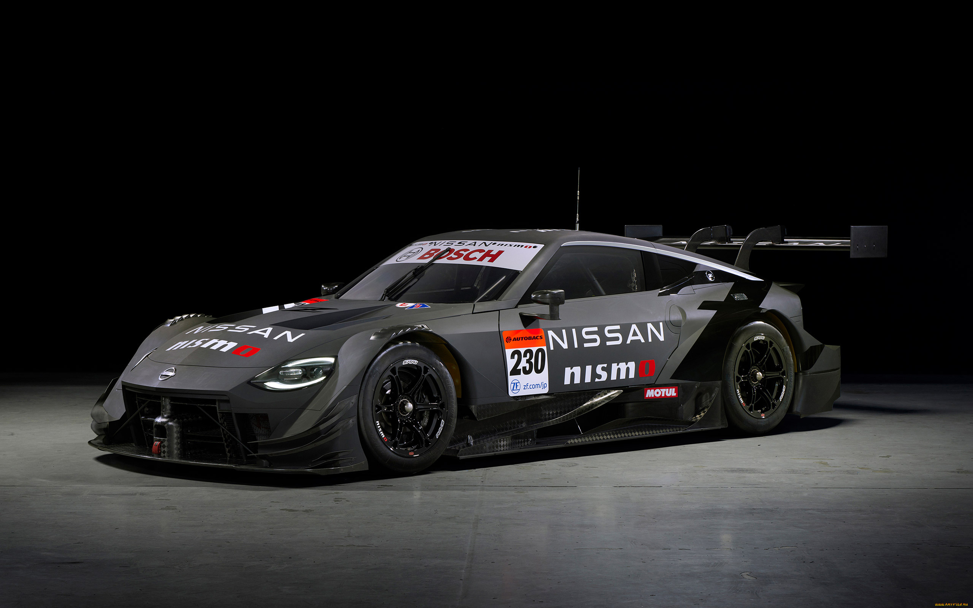 автомобили, nissan, datsun, 2022, z, gt500, 4k, экстерьер, вид, спереди, гоночный, автомобиль, тюнинг, серый, японские, спорткары, ниссан