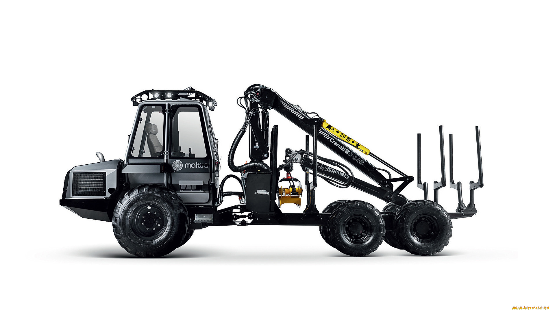 техника, лесоповалочная, техника, malva