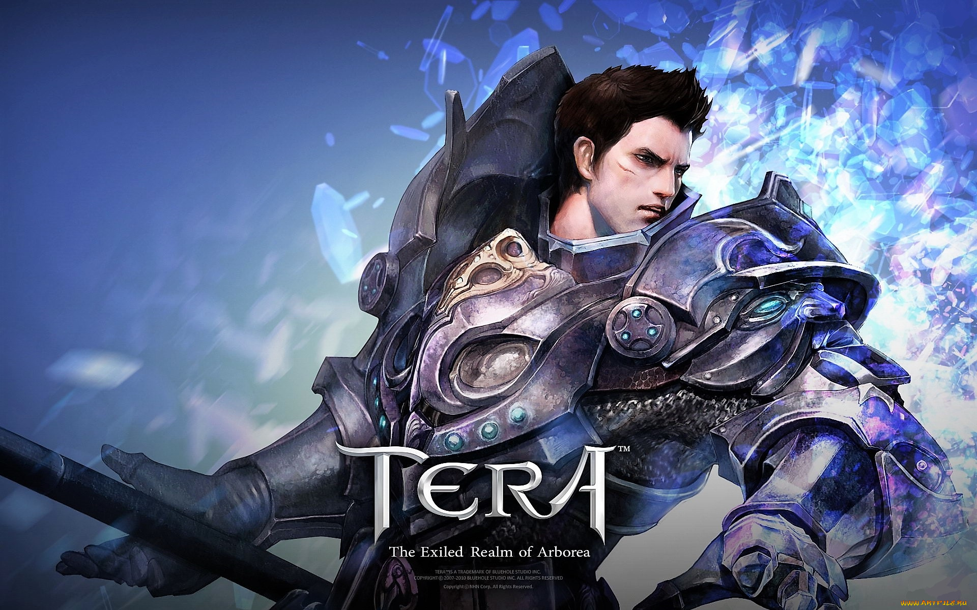 видео, игры, tera, , the, exiled, realm, of, arborea, воин, магия