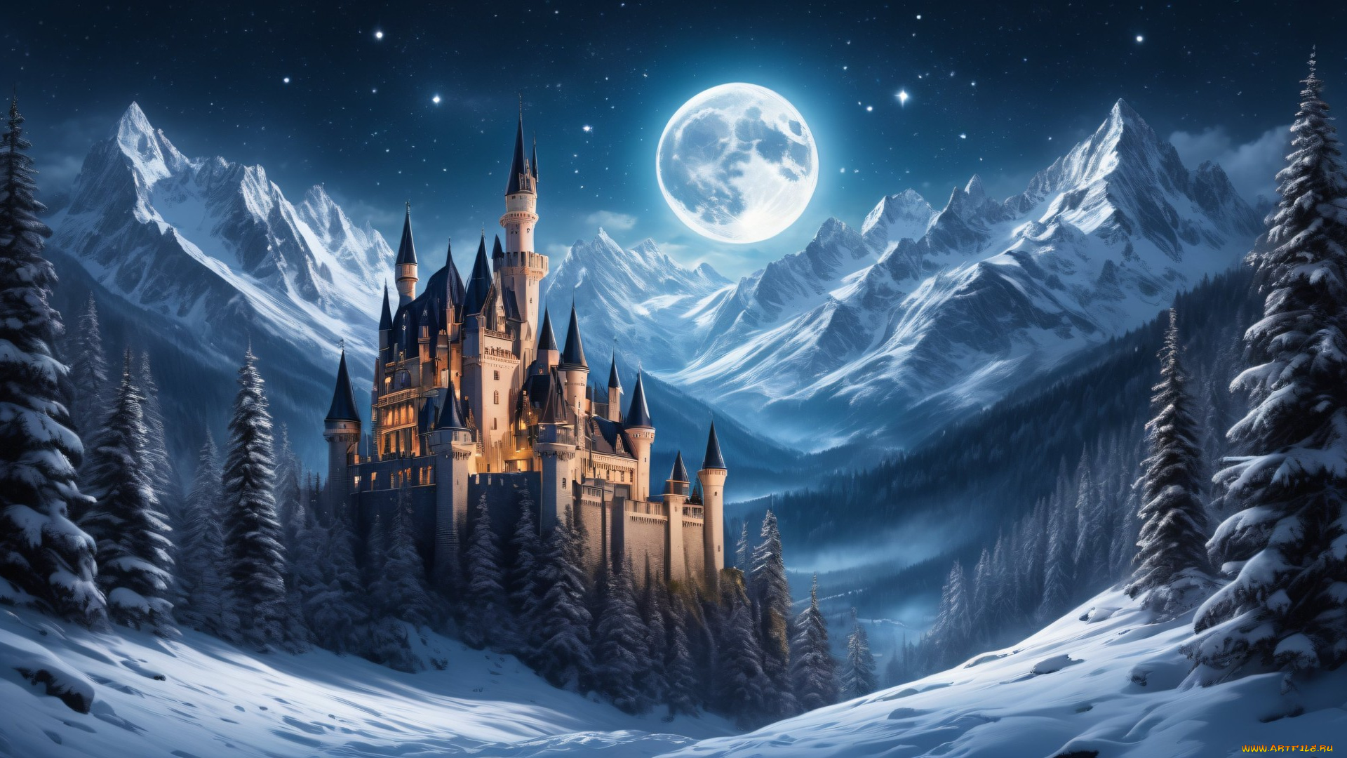 фэнтези, замки, нейросети, графика, нейроарт, ai, art, нейронные, сети, рисунки, нейро, искусство