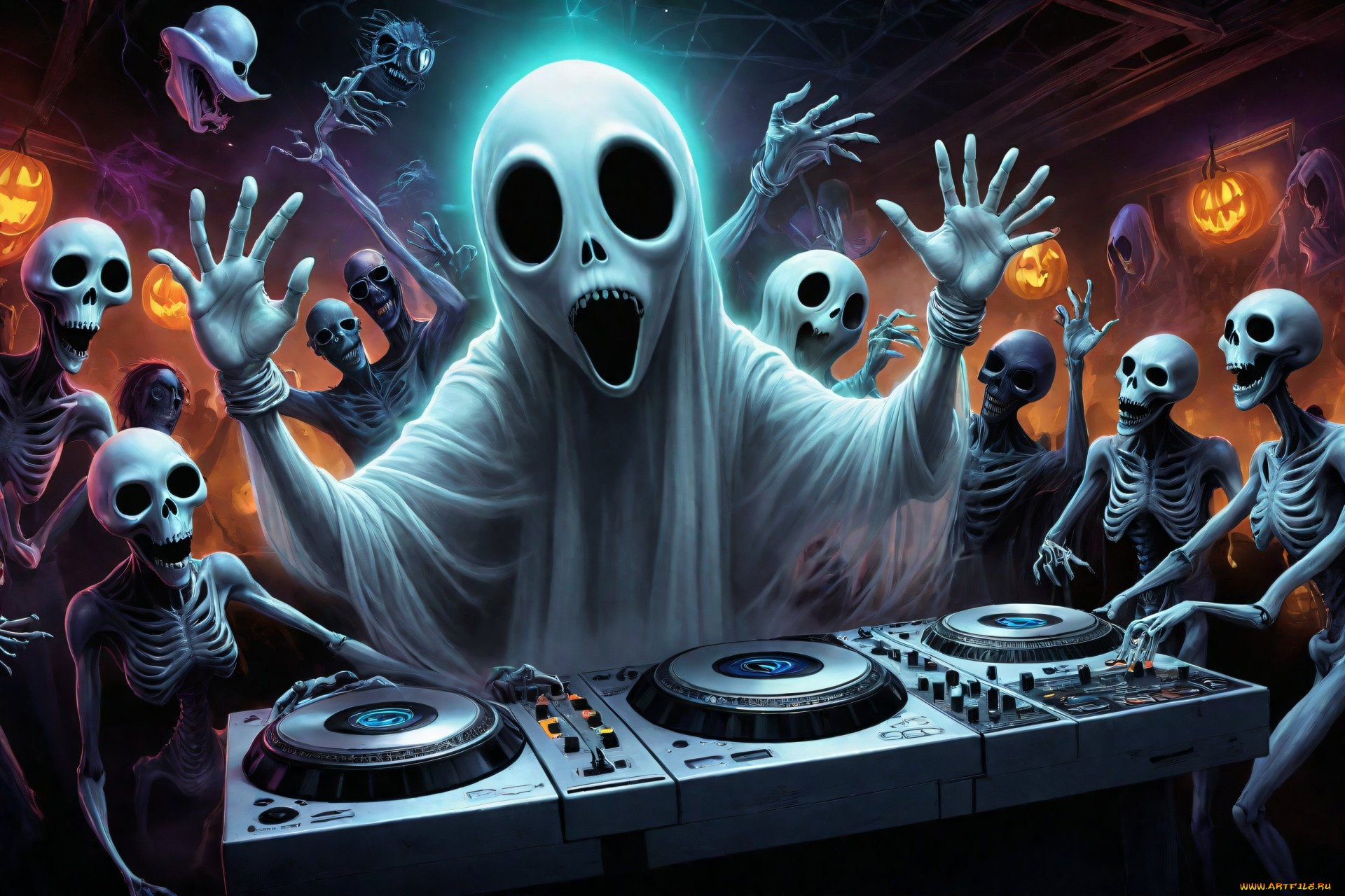 фэнтези, нежить, нейросети, графика, нейроарт, ai, art, нейронные, сети, рисунки, нейро, искусство