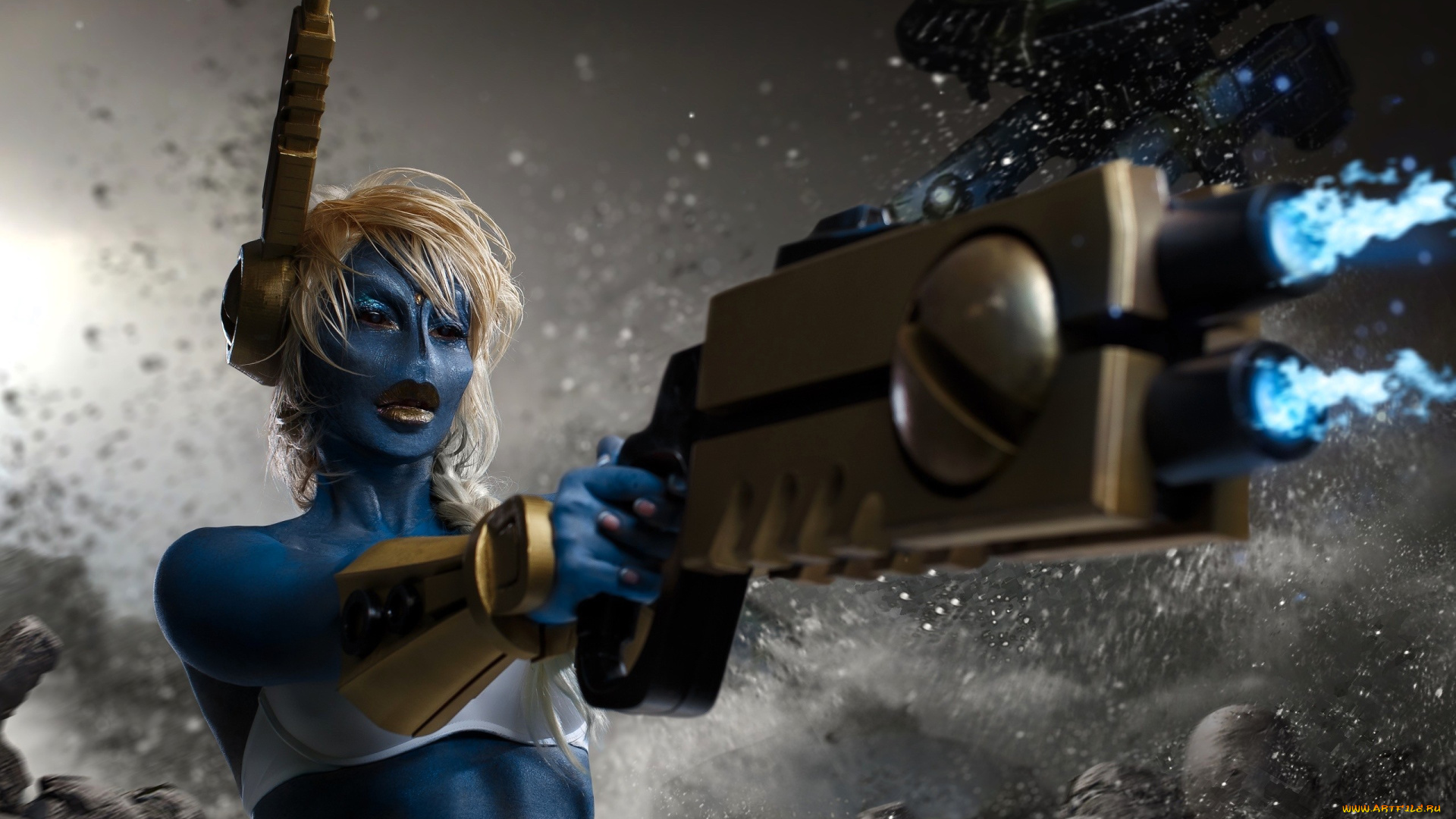 девушки, анна, шаховская, образ, косплей, наряд, костюм, оружие