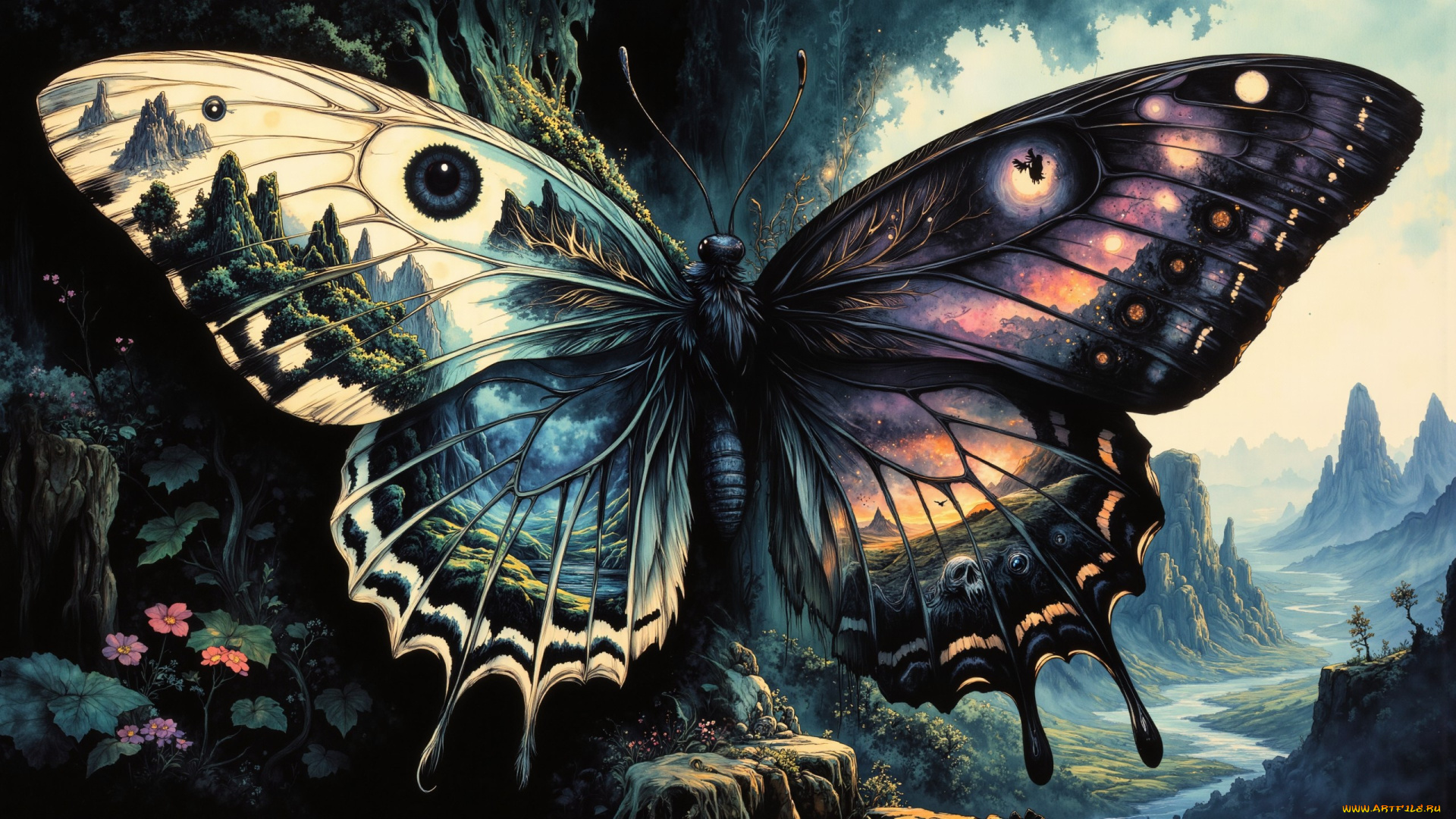 фэнтези, существа, нейросети, графика, нейроарт, ai, art, нейронные, сети, рисунки, нейро, искусство, нейрографика, graphics, neuroart, neural, networks, drawings, neuro, neurography