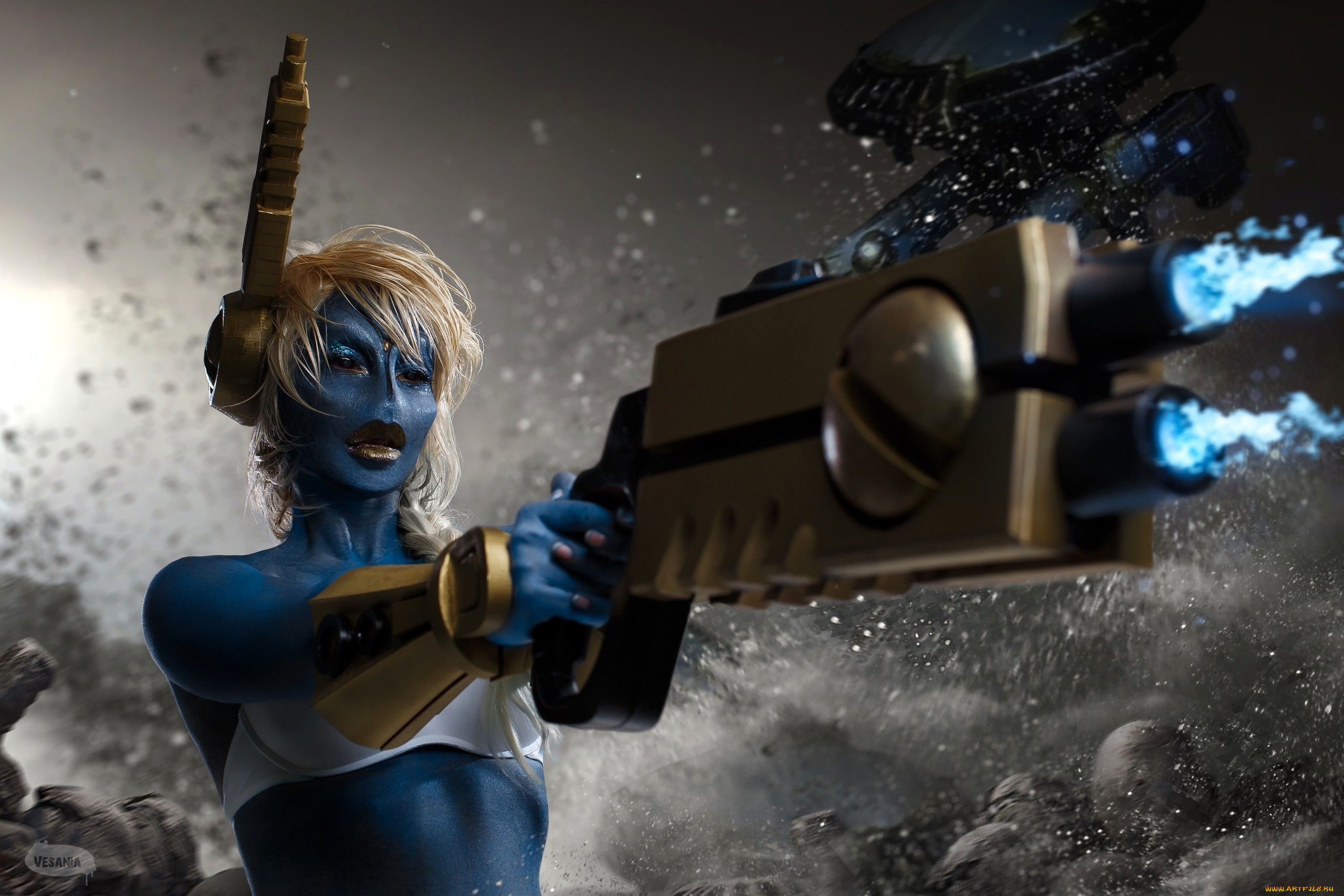 девушки, анна, шаховская, образ, косплей, наряд, костюм, оружие