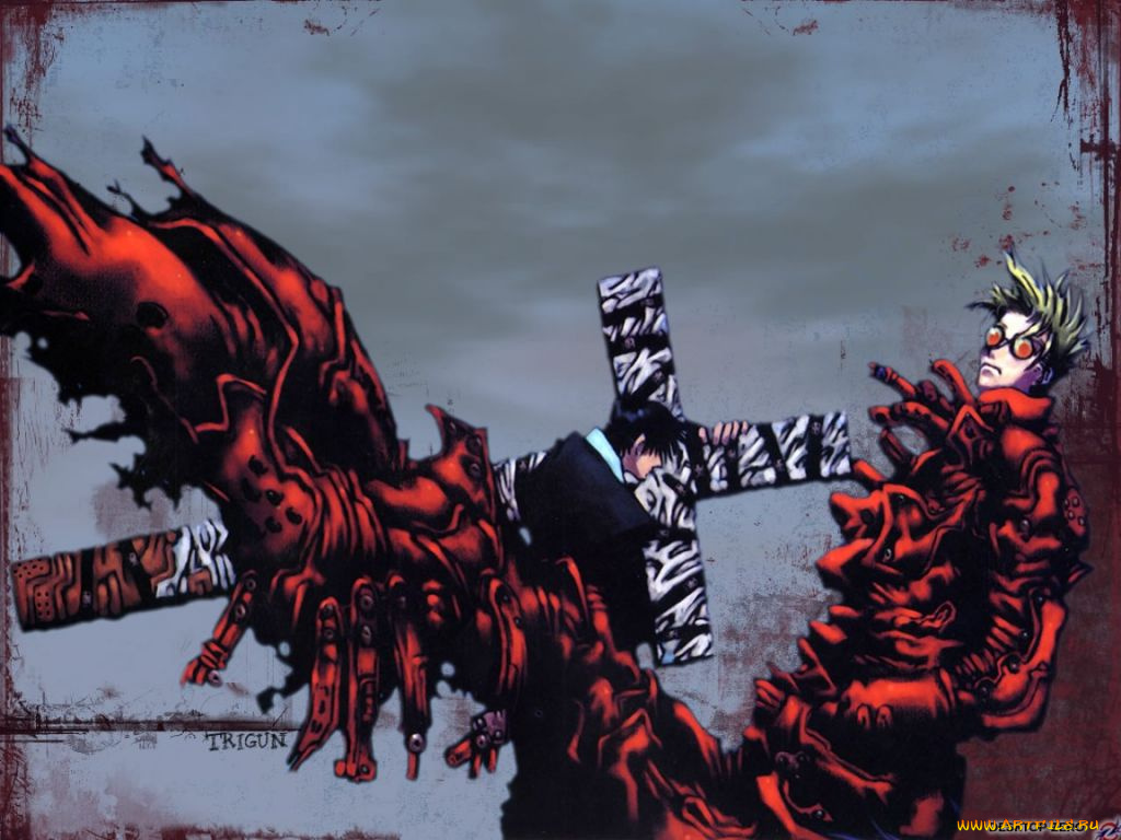 аниме, trigun