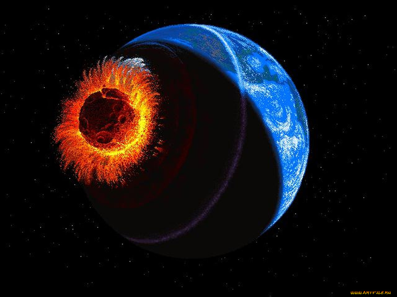 немезида, космос, арт