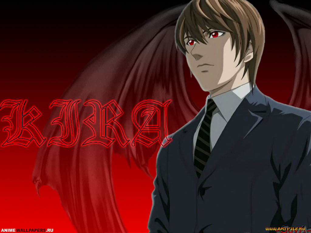 аниме, death, note