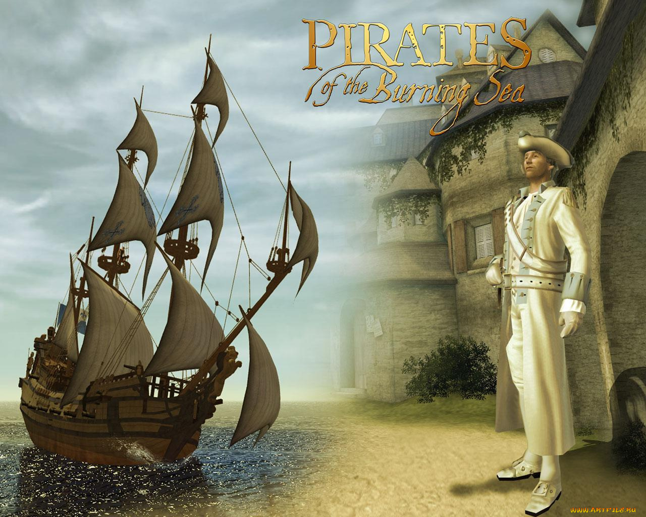 pirates, of, the, burning, sea, видео, игры, корсары, онлайн