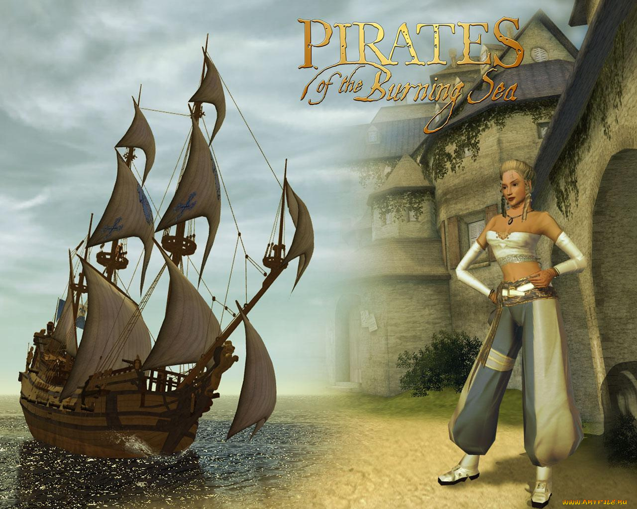 pirates, of, the, burning, sea, видео, игры, корсары, онлайн