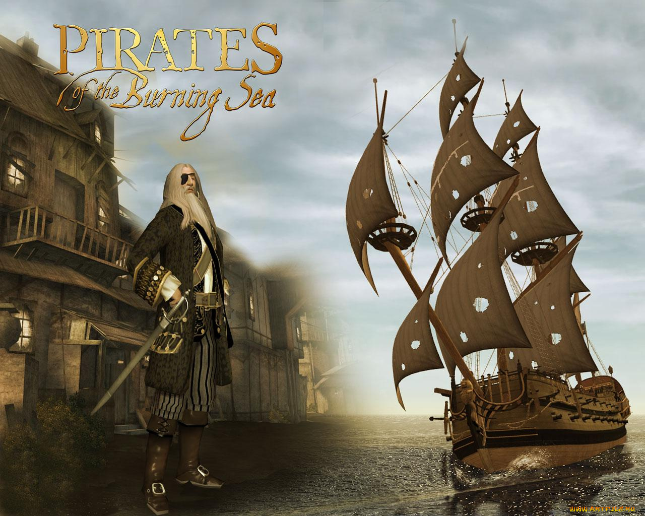 pirates, of, the, burning, sea, видео, игры, корсары, онлайн
