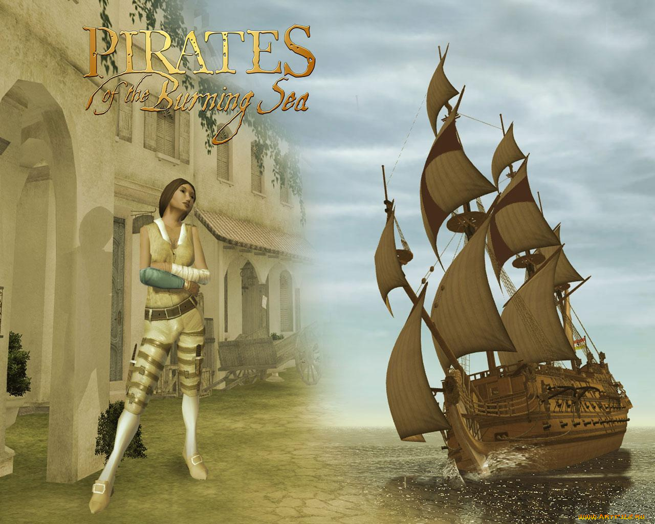 pirates, of, the, burning, sea, видео, игры, корсары, онлайн