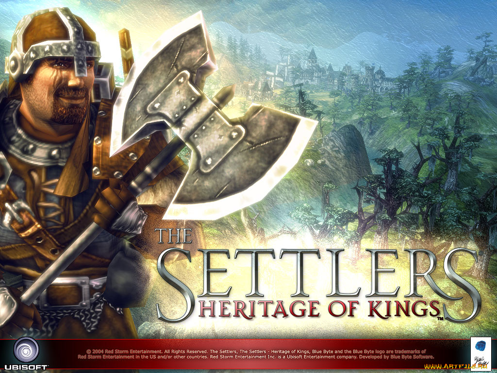 видео, игры, the, settlers, heritage, of, kings