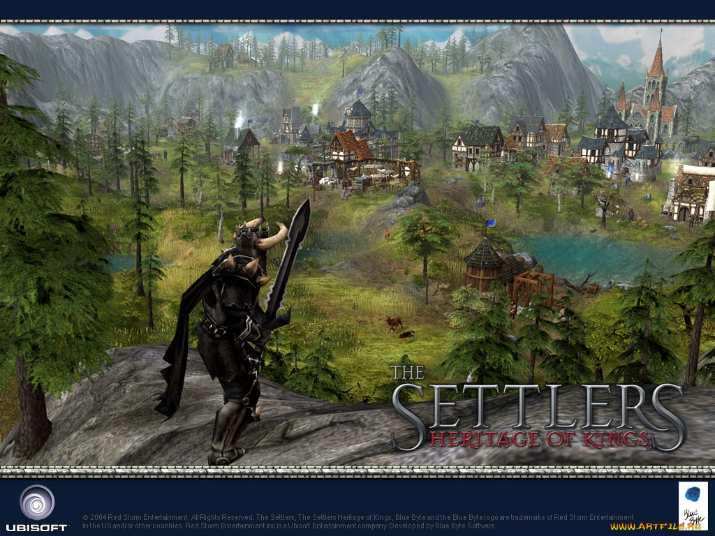 видео, игры, the, settlers, heritage, of, kings