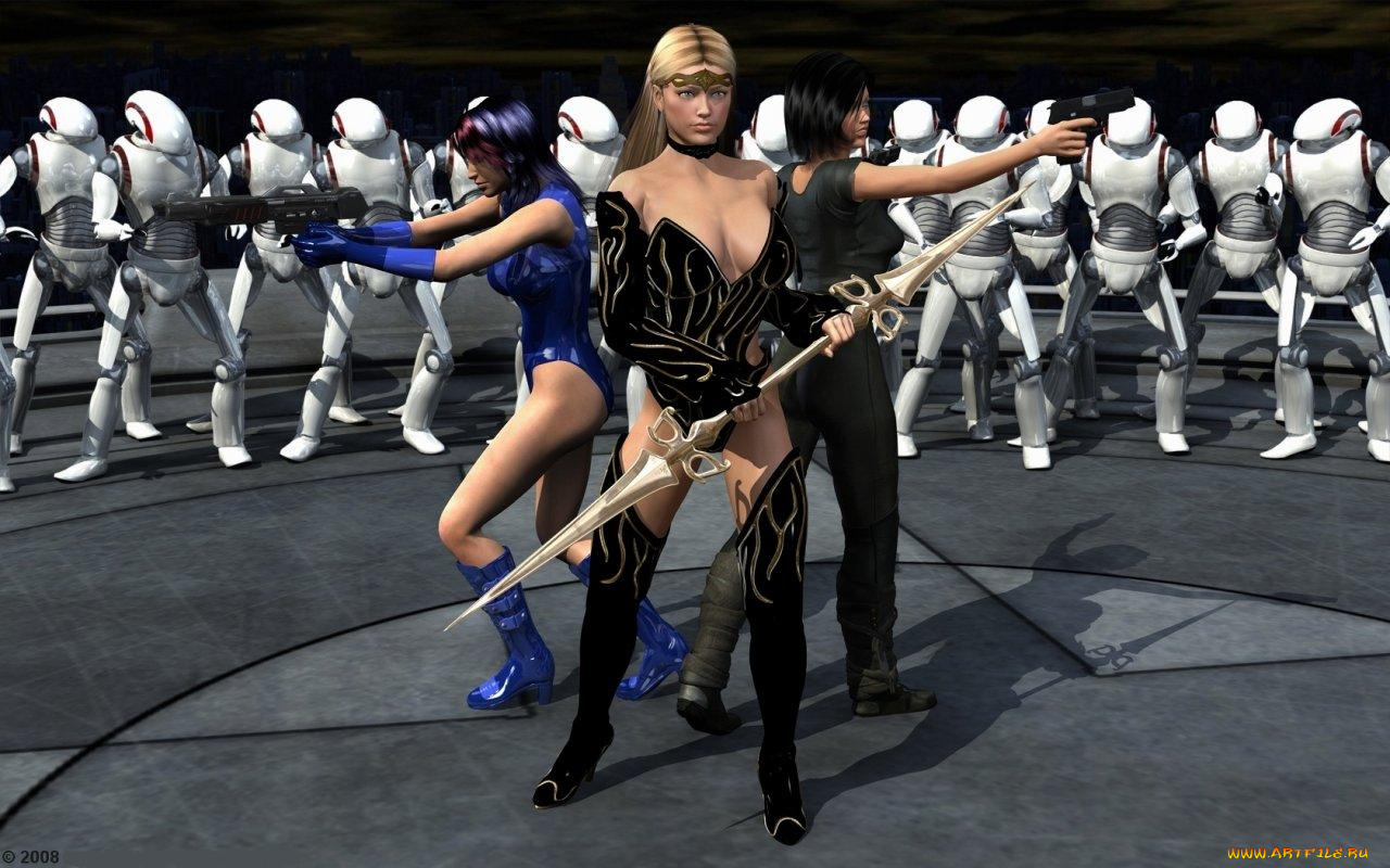 3д, графика, creatures, существа