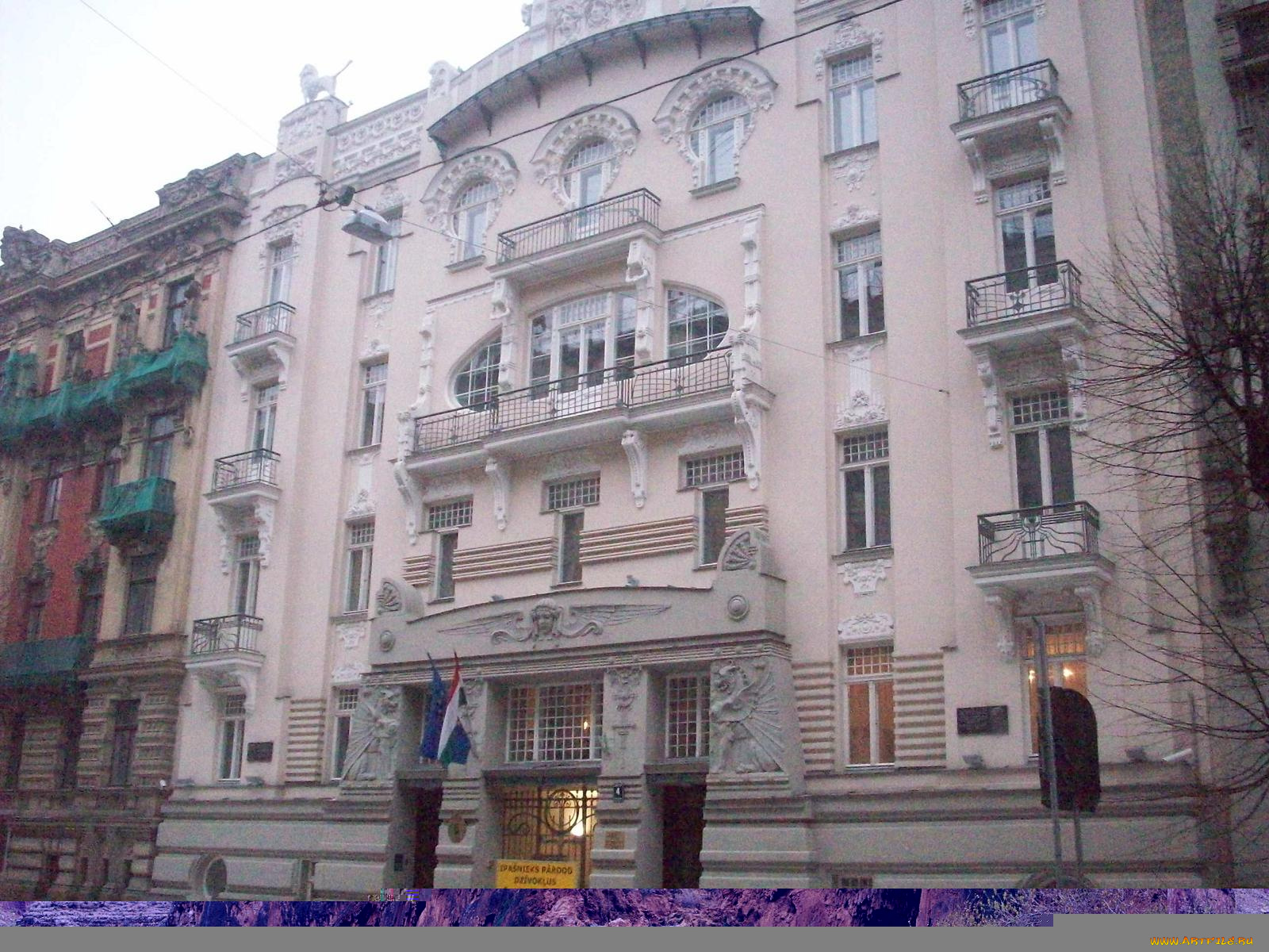 рига, улица, алберта, города, латвия