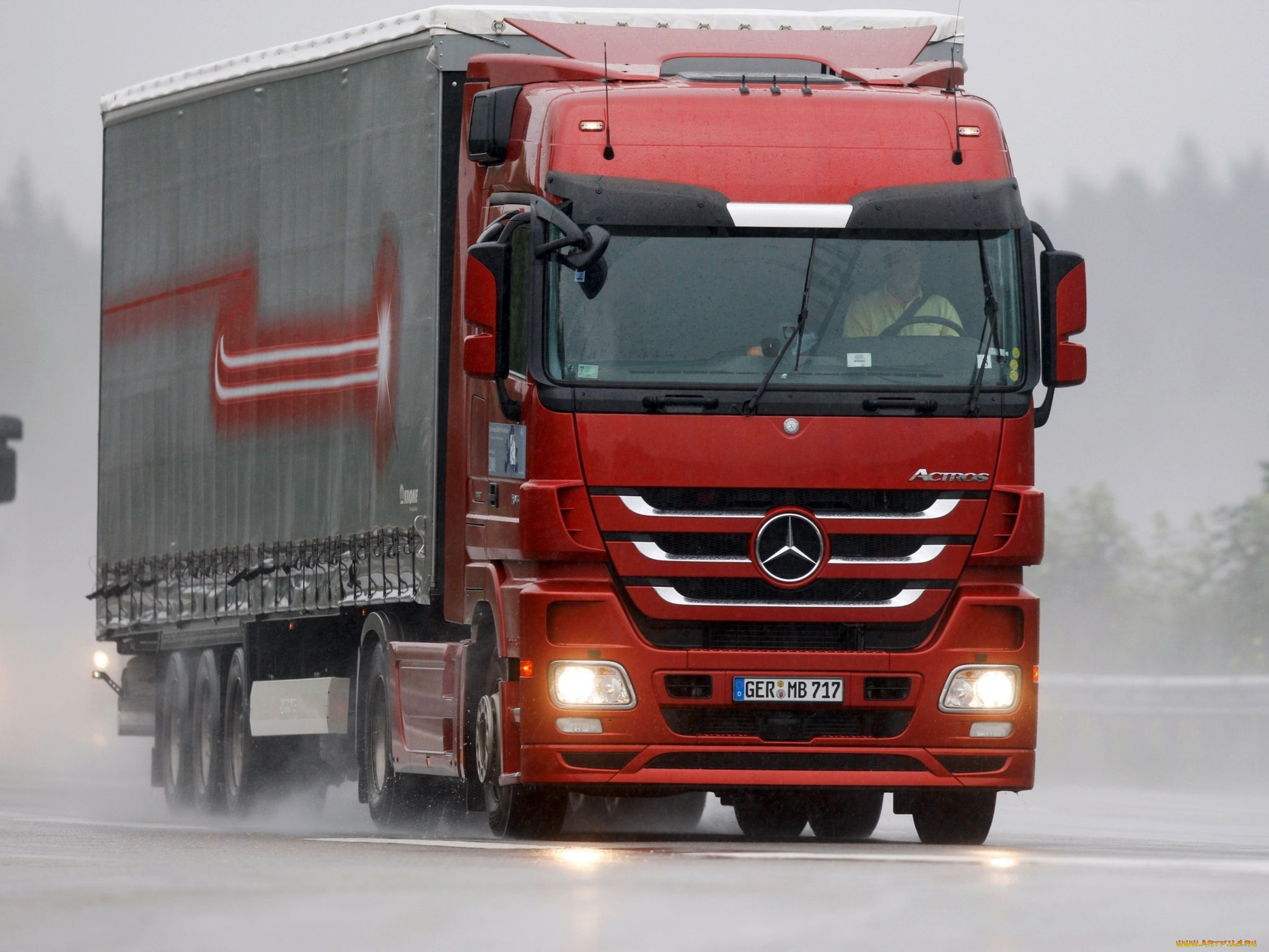 автомобили, mercedes, trucks