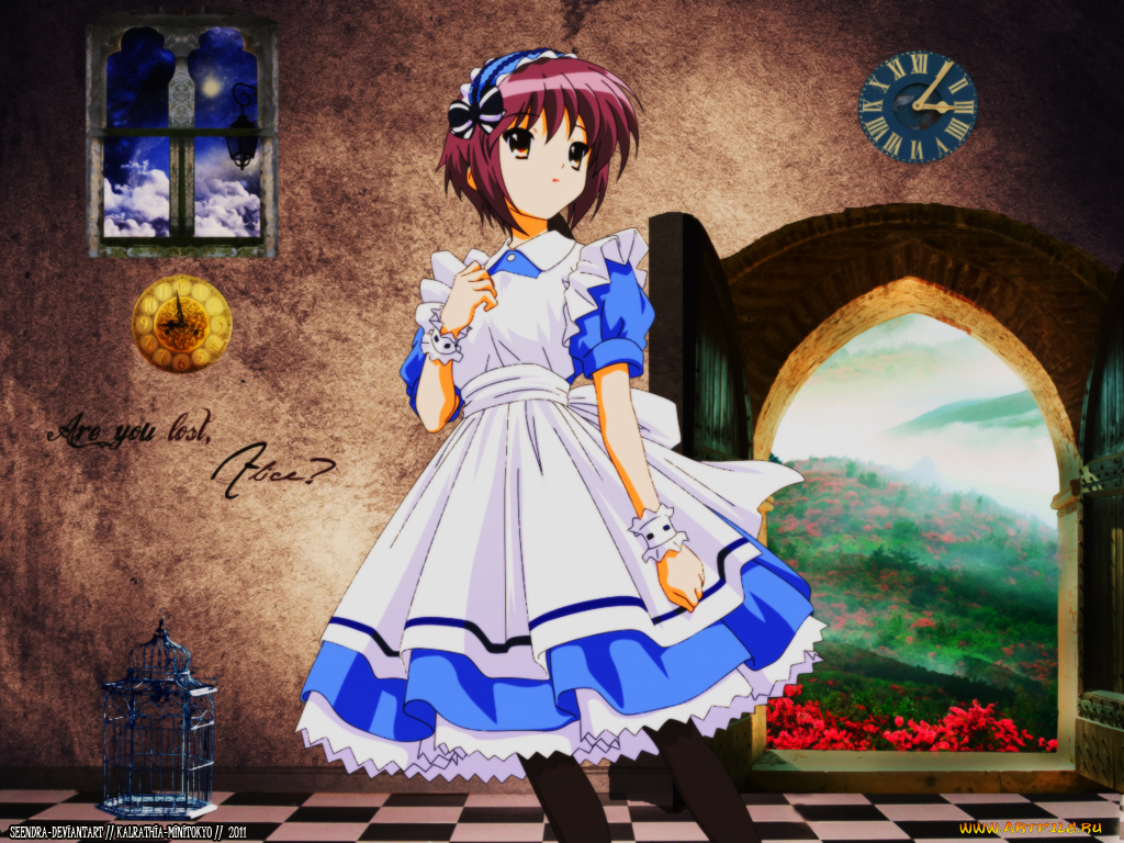 аниме, the, melancholy, of, haruhi, suzumiya