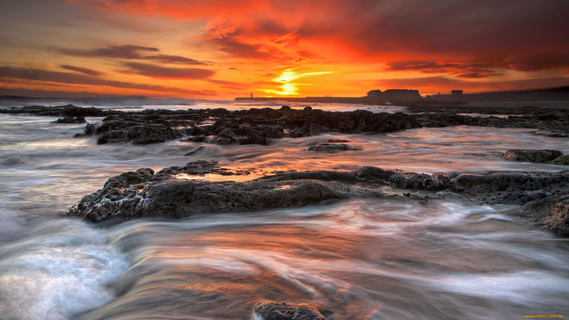 природа, восходы, закаты