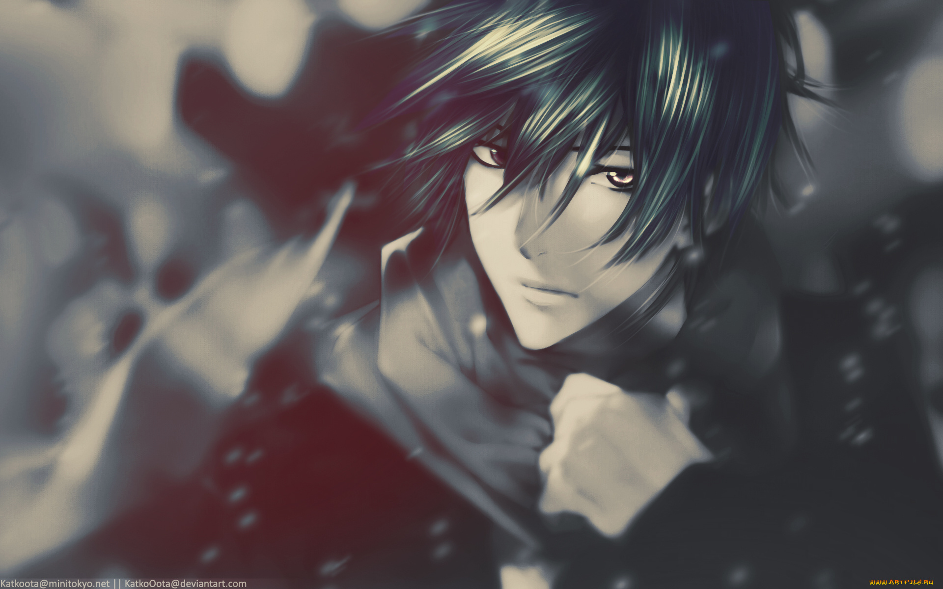 psychic, detective, yakumo, аниме