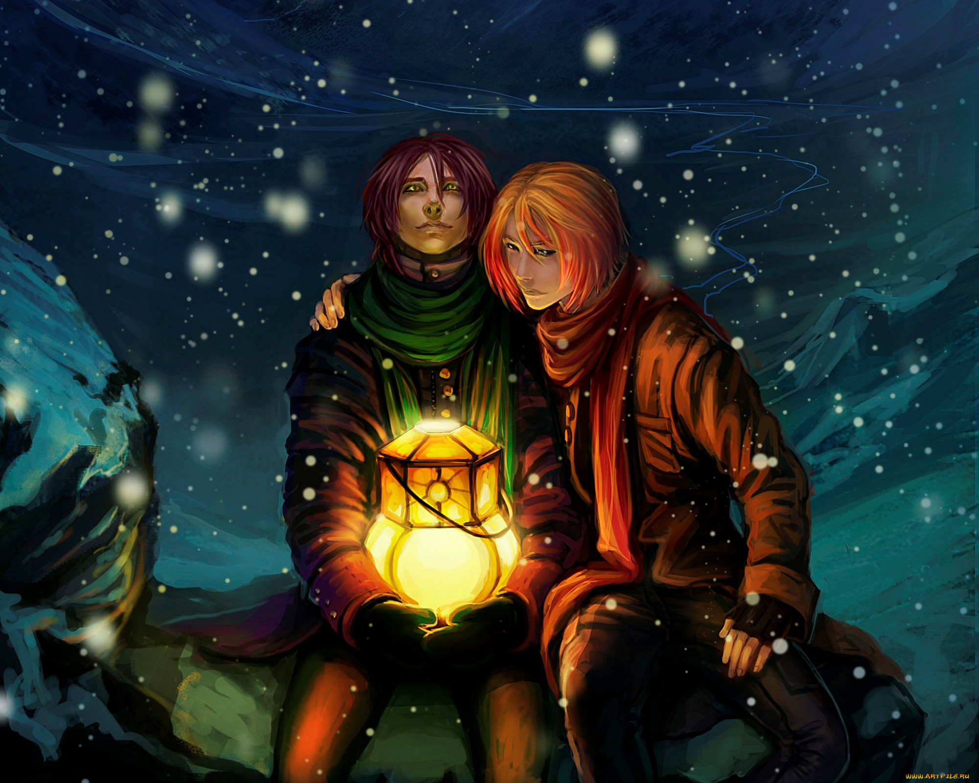 рисованные, люди