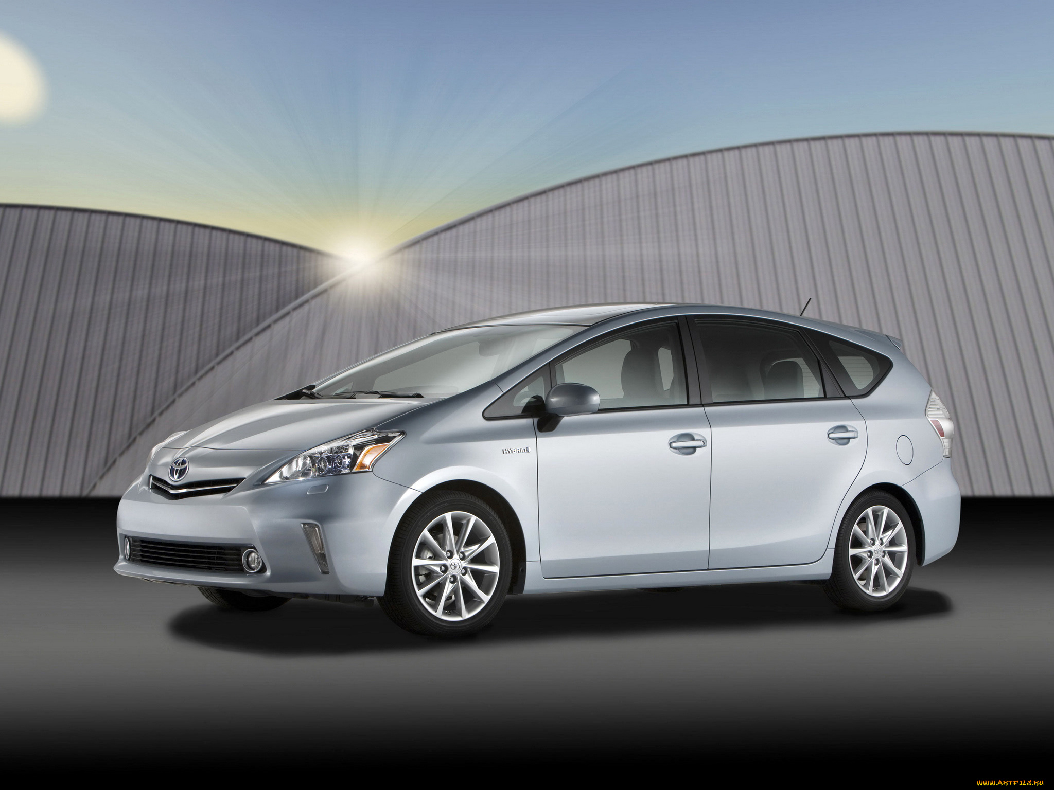 автомобили, toyota, prius, v